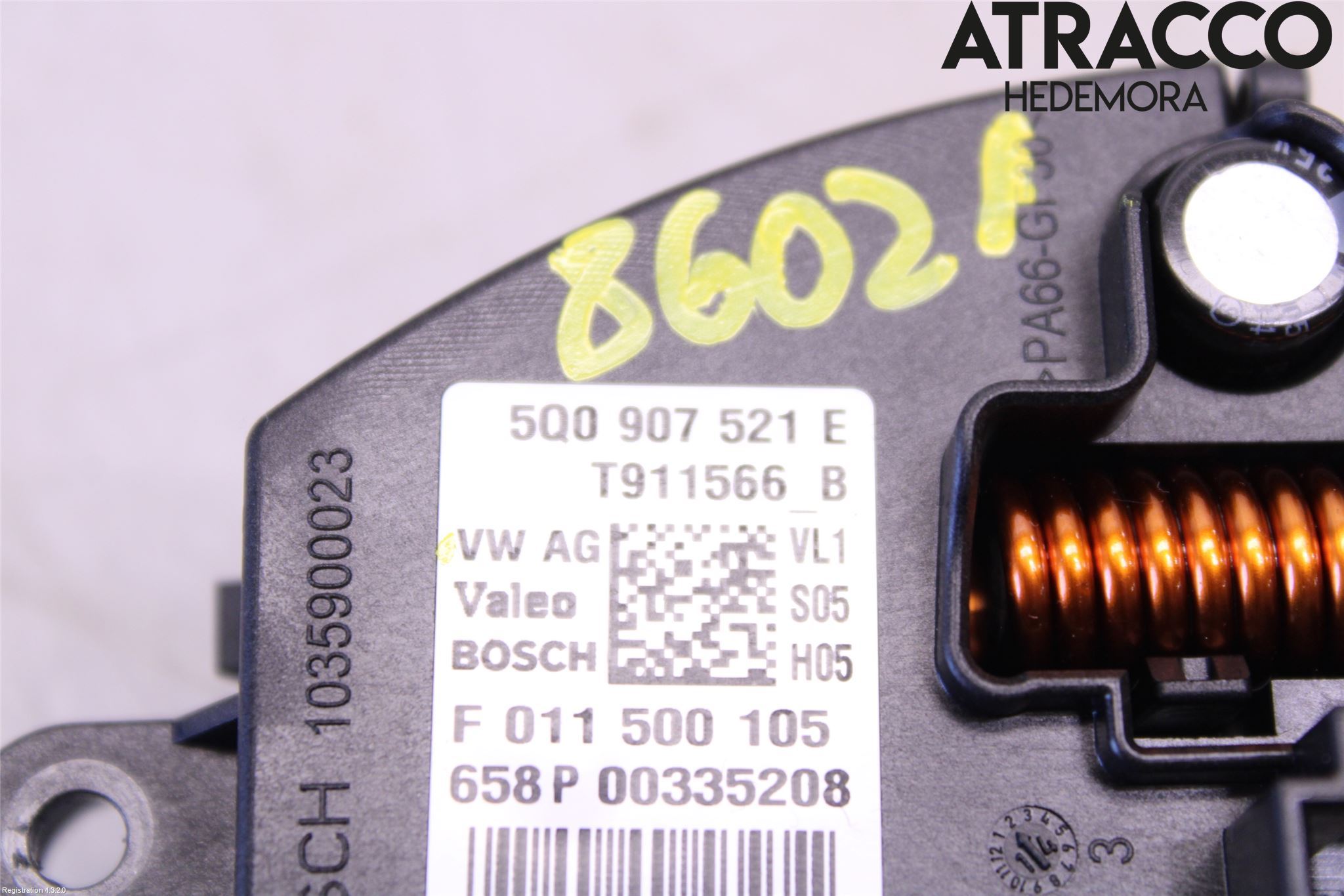 Audi A3/S3 8V 13-20 Värmefläktsmotstånd