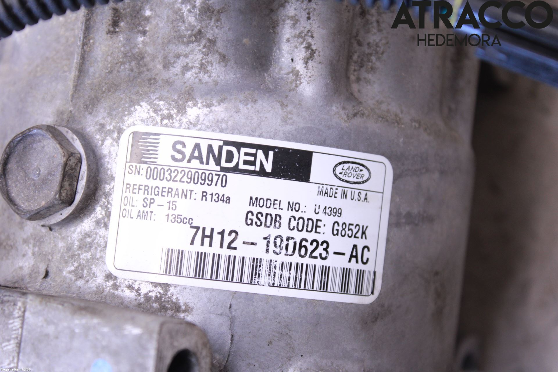 Landrover DEFENDER (L316) 07-16 Ac Kompressor