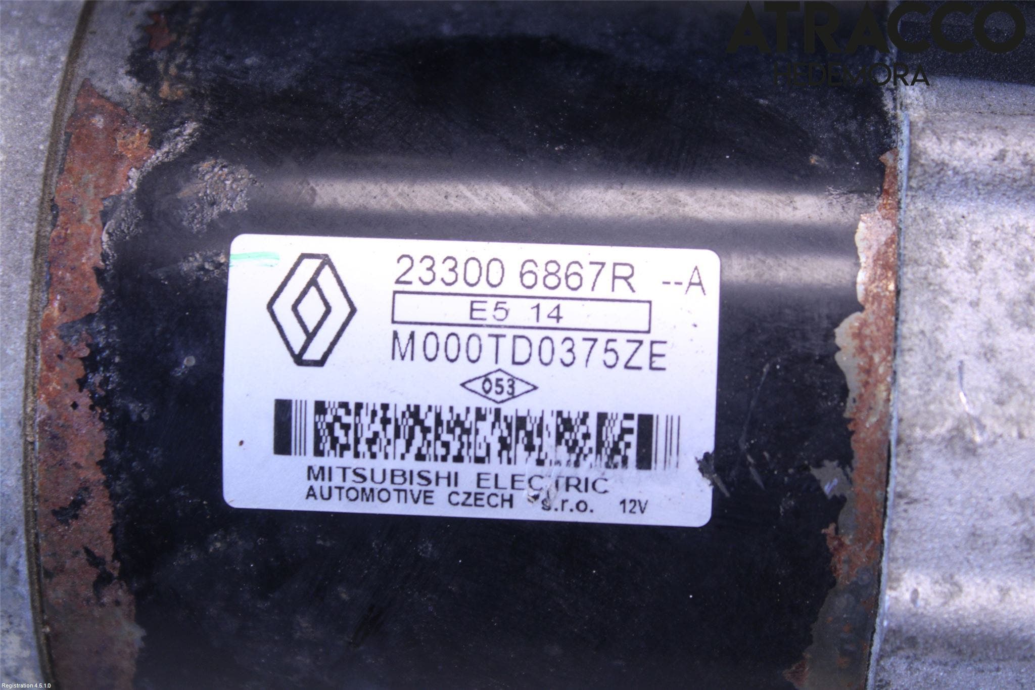 Nissan QASHQAI 14-17 Startmotor