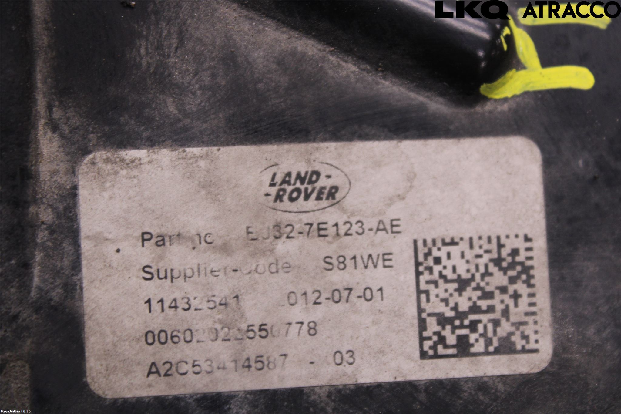 Landrover LAND ROVER RANGE ROVER EVOQUE (L538) 11-18 Styrenhet Växellåda