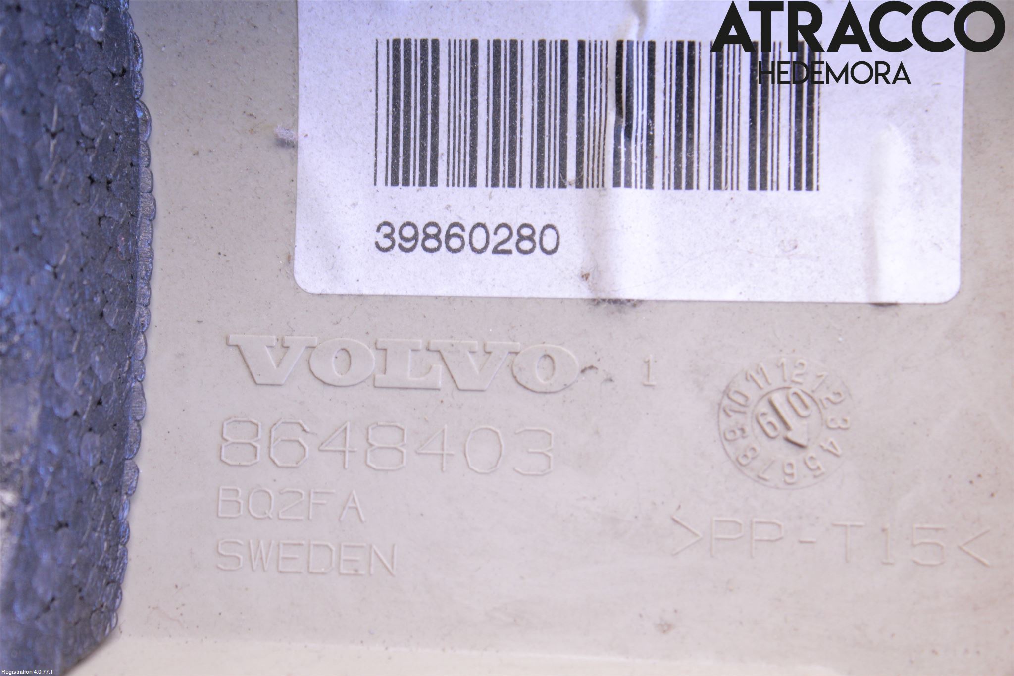 Volvo V70 08-13 Rattkåpa-Kåpor