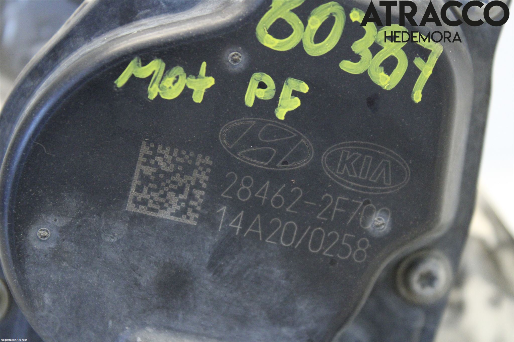 Hyundai SANTA FE 13-18 Avgasspjäll