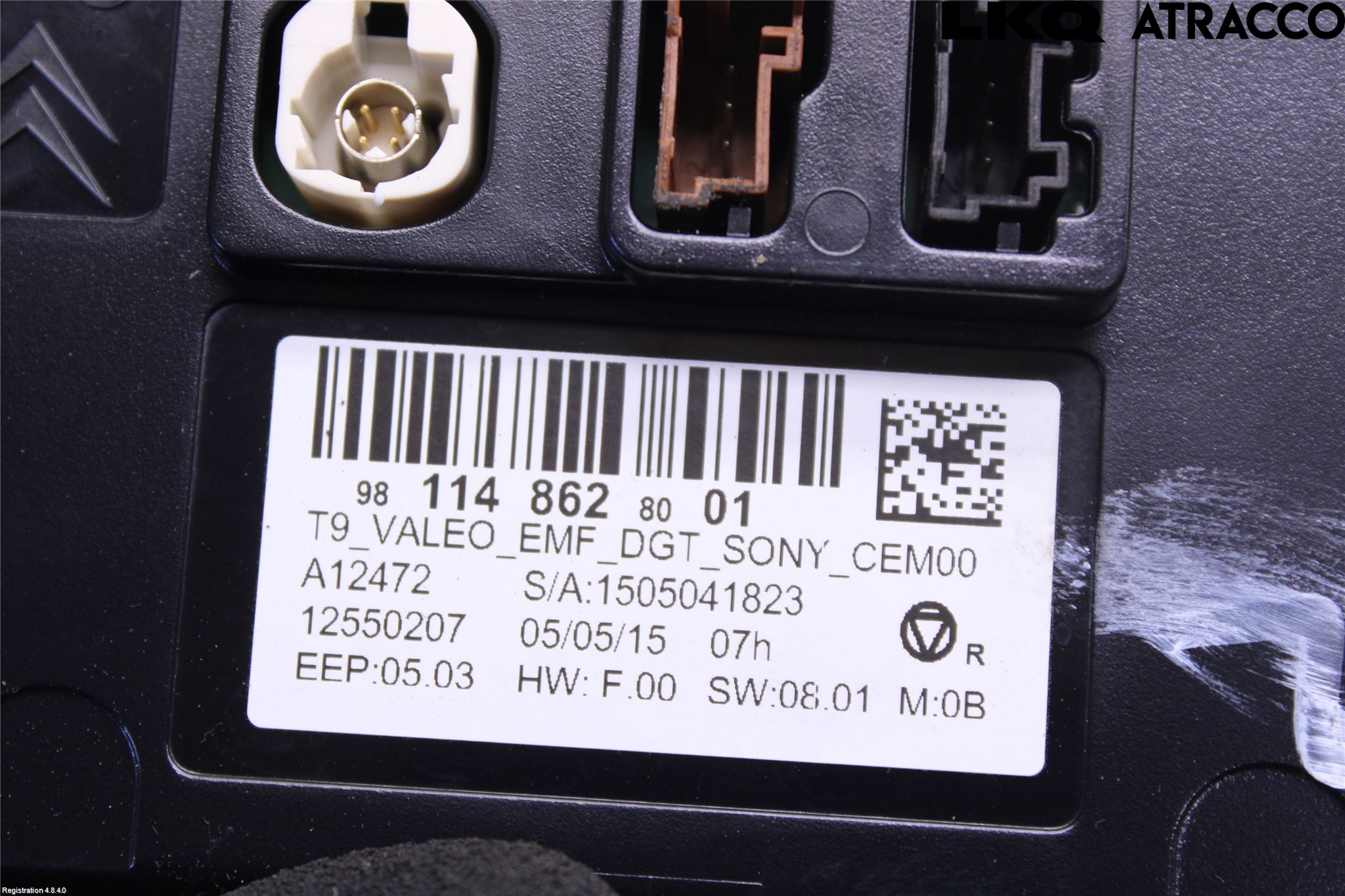 Peugeot 308 14-21 Cd Radio - Multimediapanel