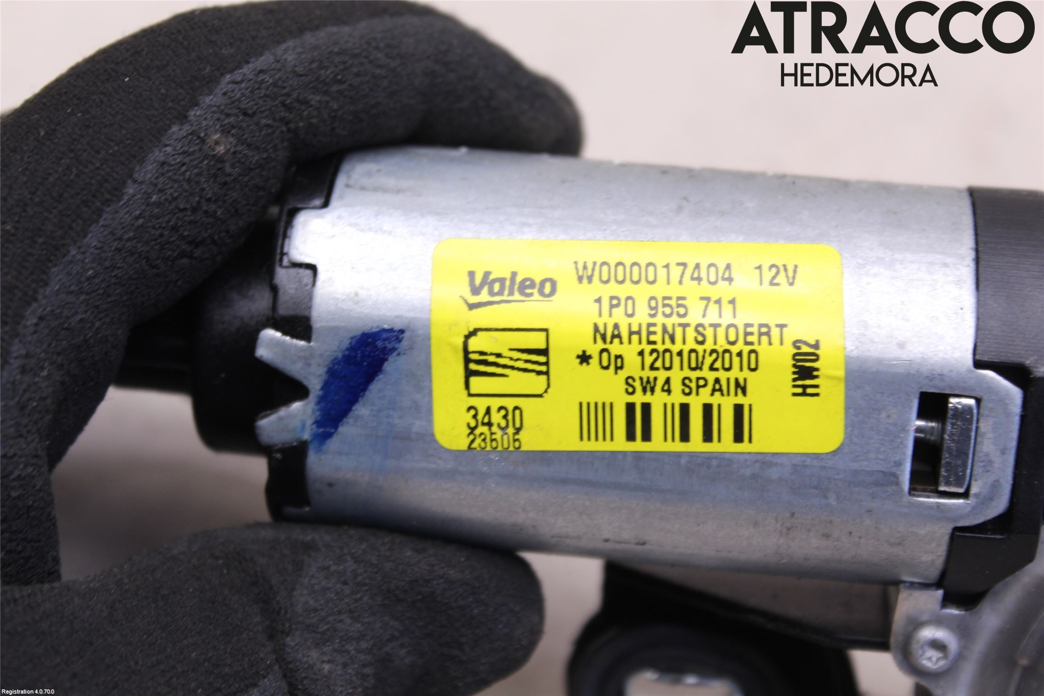 Seat LEON 06-12 Torkarmotor Baklucka