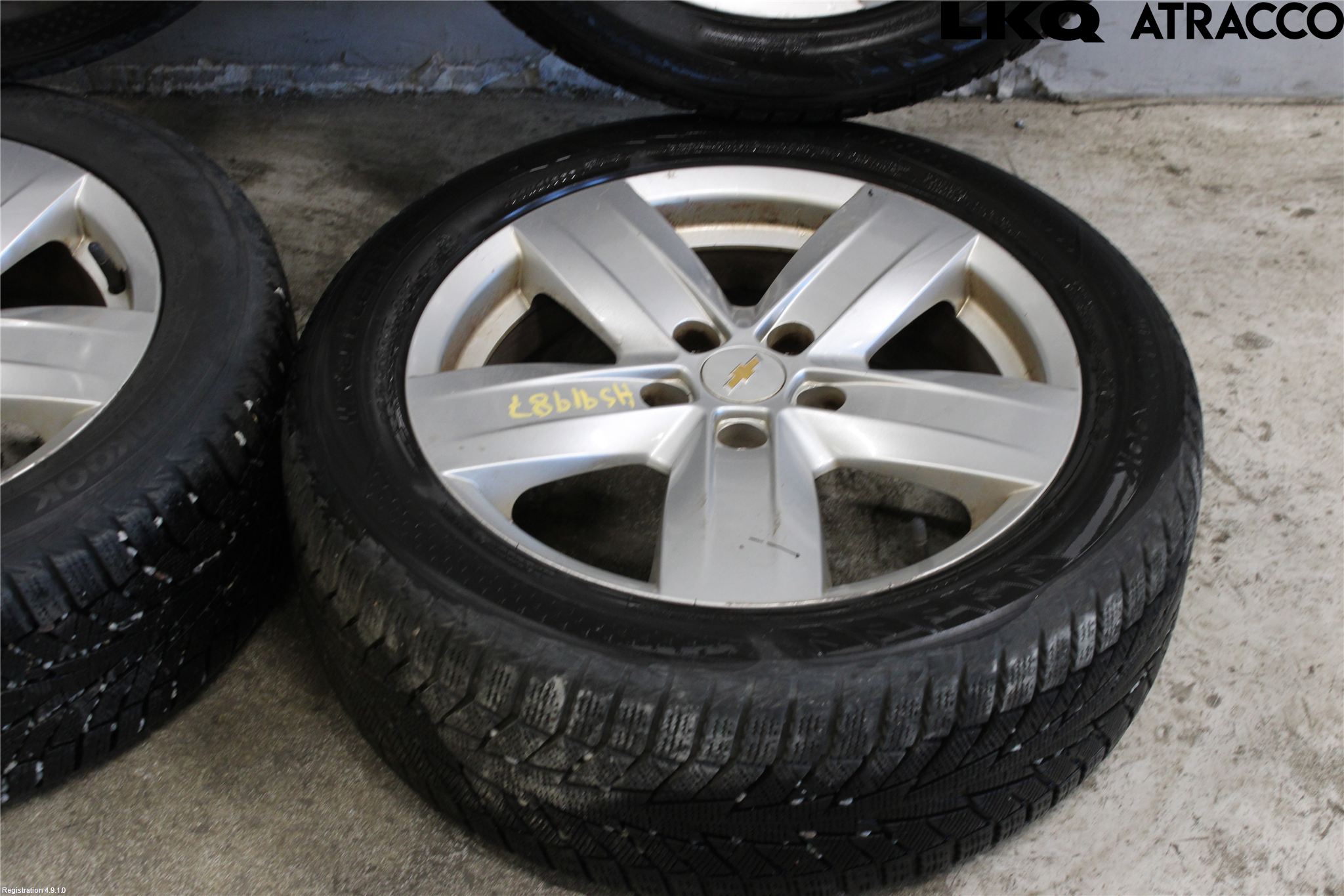 GM CHEVROLET ORLANDO Vinterdäck Alumfälg 4St