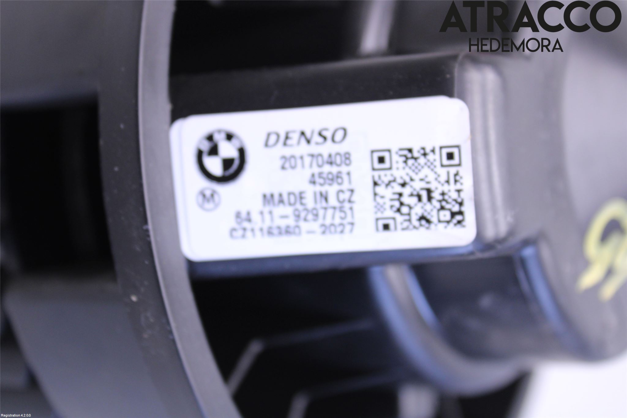 BMW i3 I01 13-22 Ac Värmefläkt