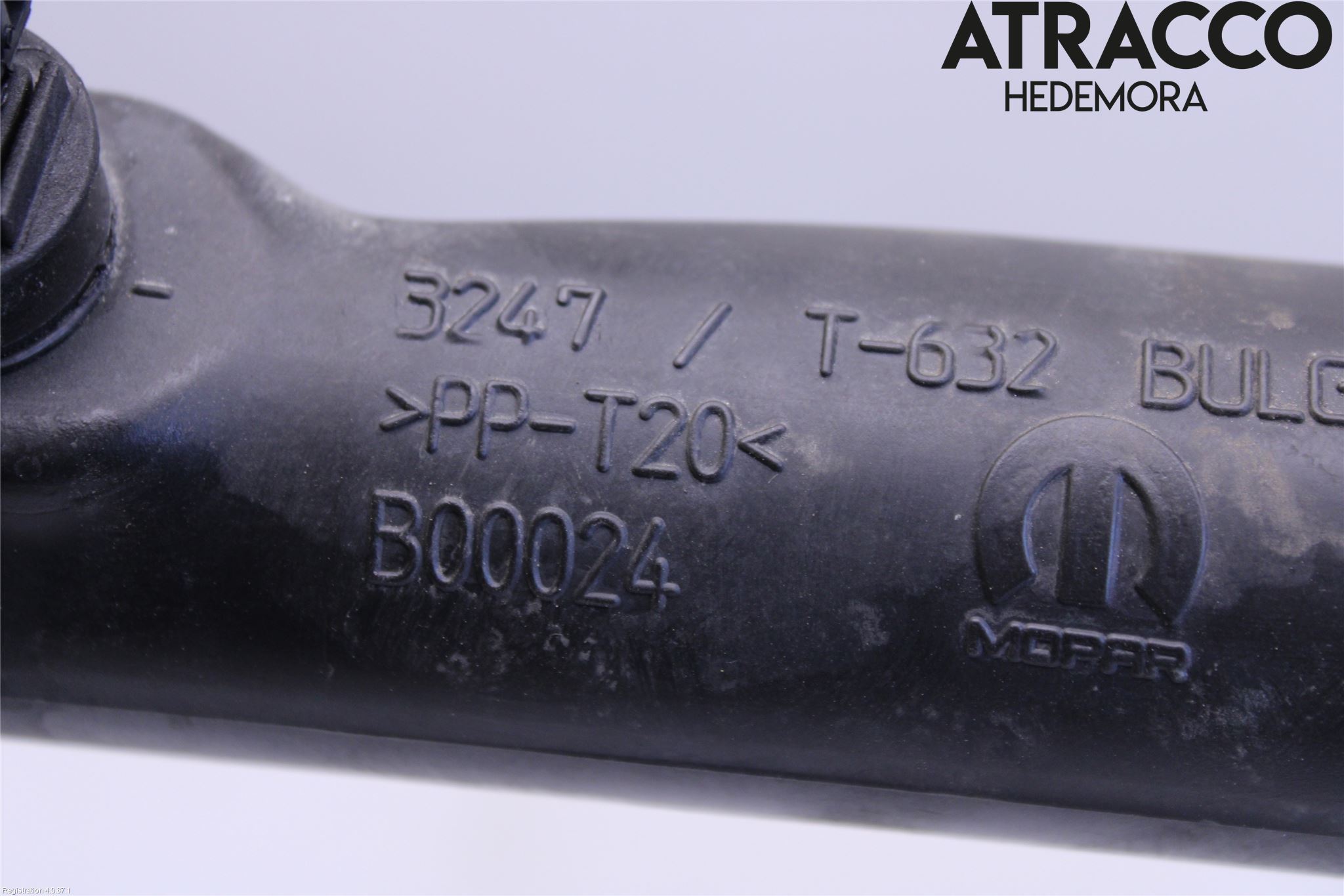 Fiat TIPO/CROSS 16- Laddluft-Intercoolerrör