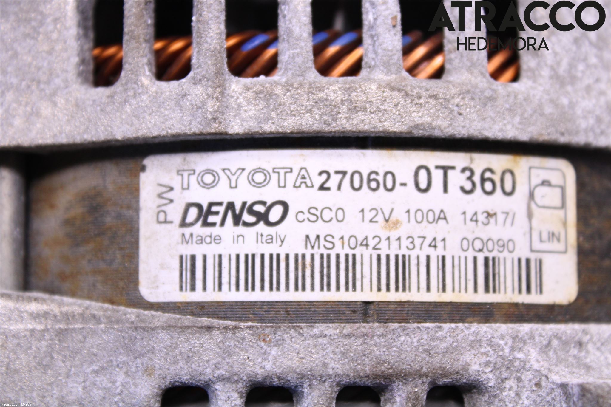 Toyota AVENSIS 16-18 Generator