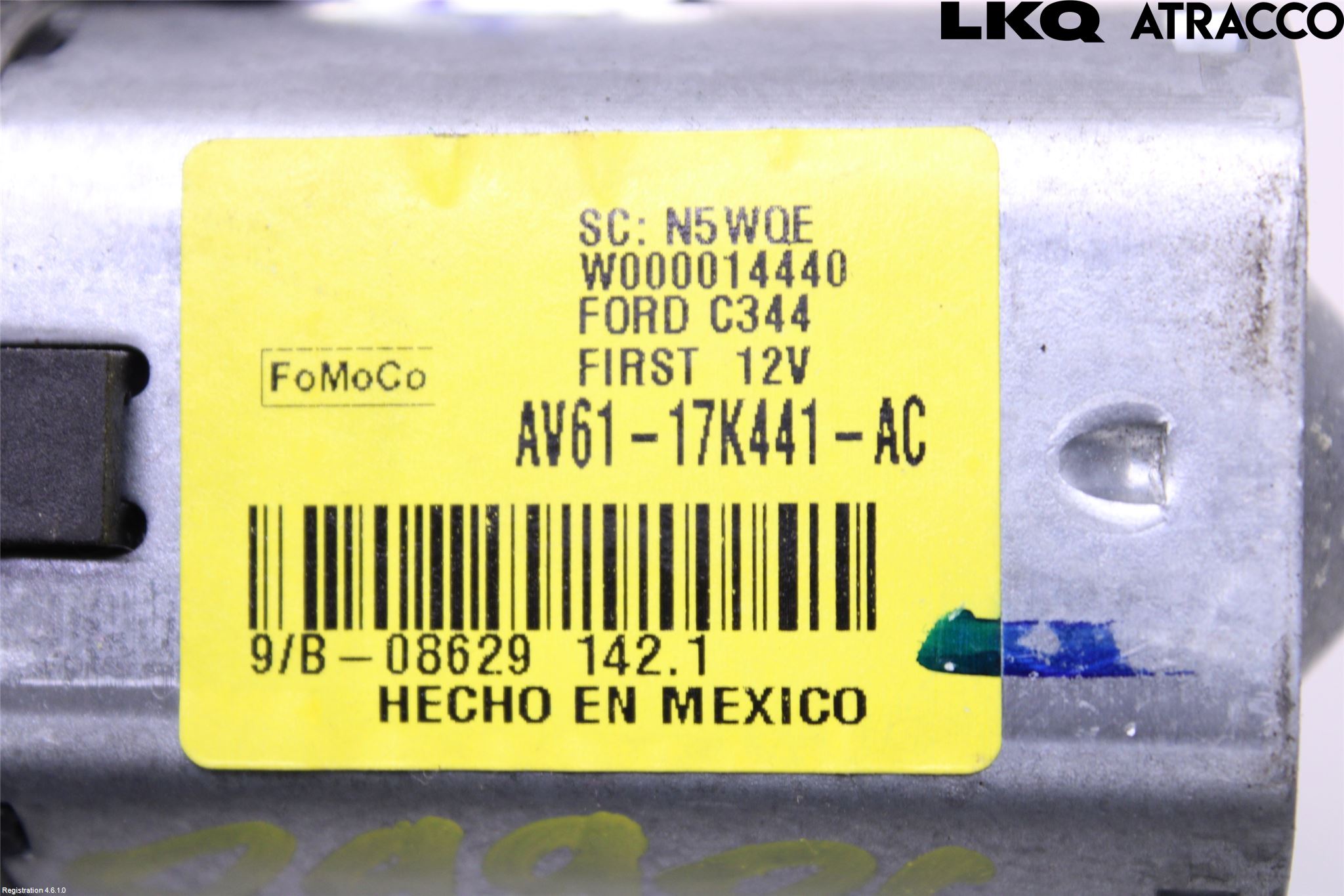 Ford C-MAX II  11-14 Torkarmotor Baklucka