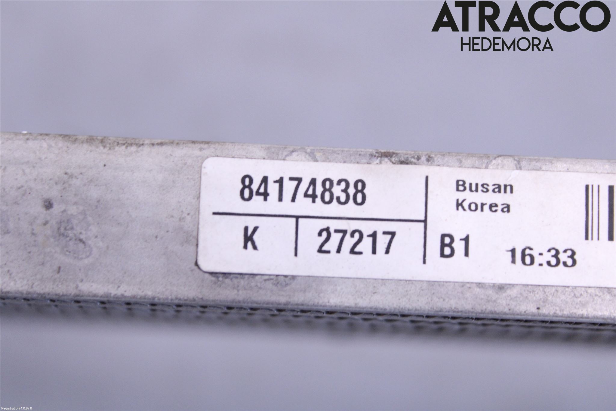 Opel INSIGNIA 17- Oljekylare Automat