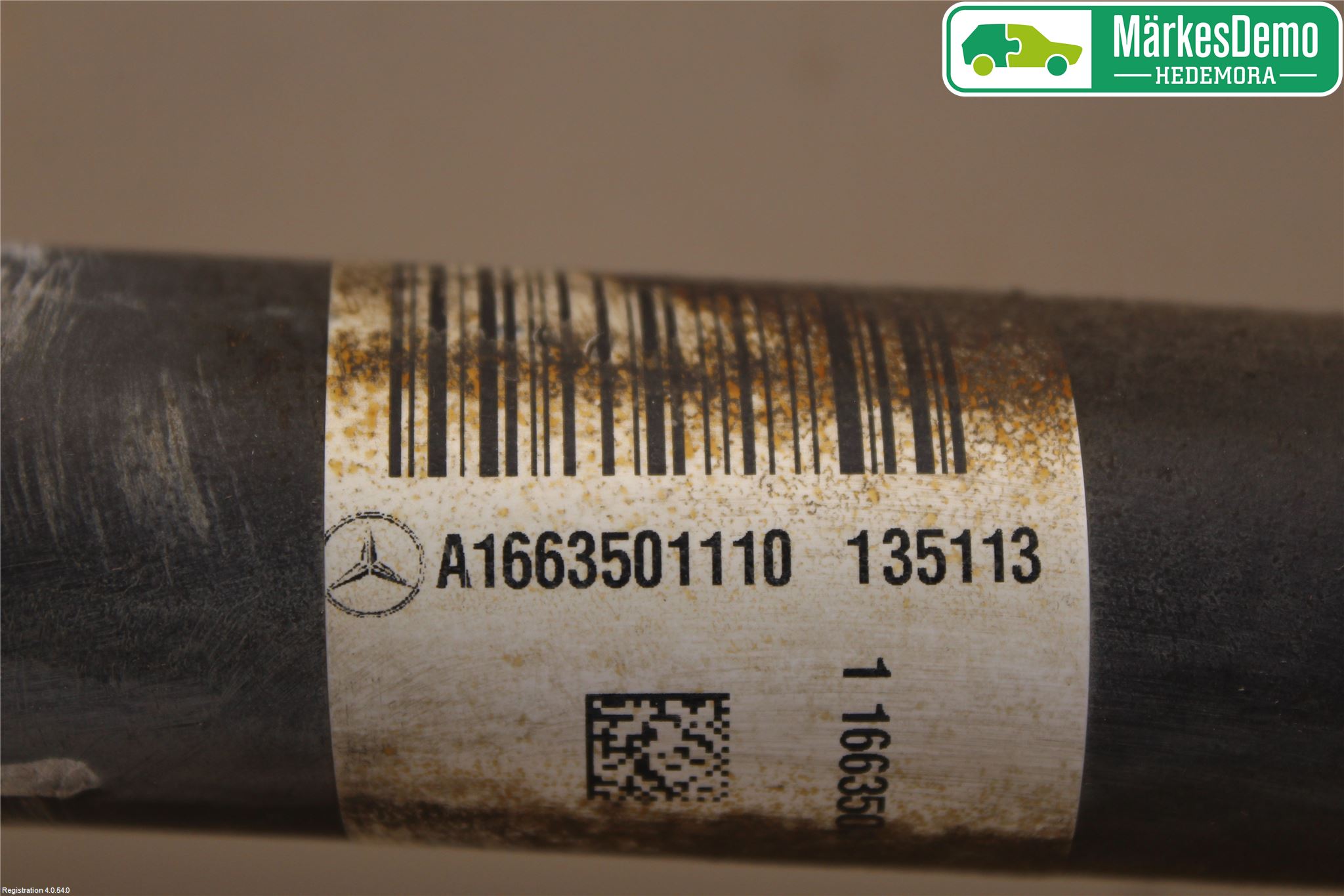 Mercedes-Benz MB GL/GLS-KLASS (X166) 12-19 Drivaxel Bak Höger