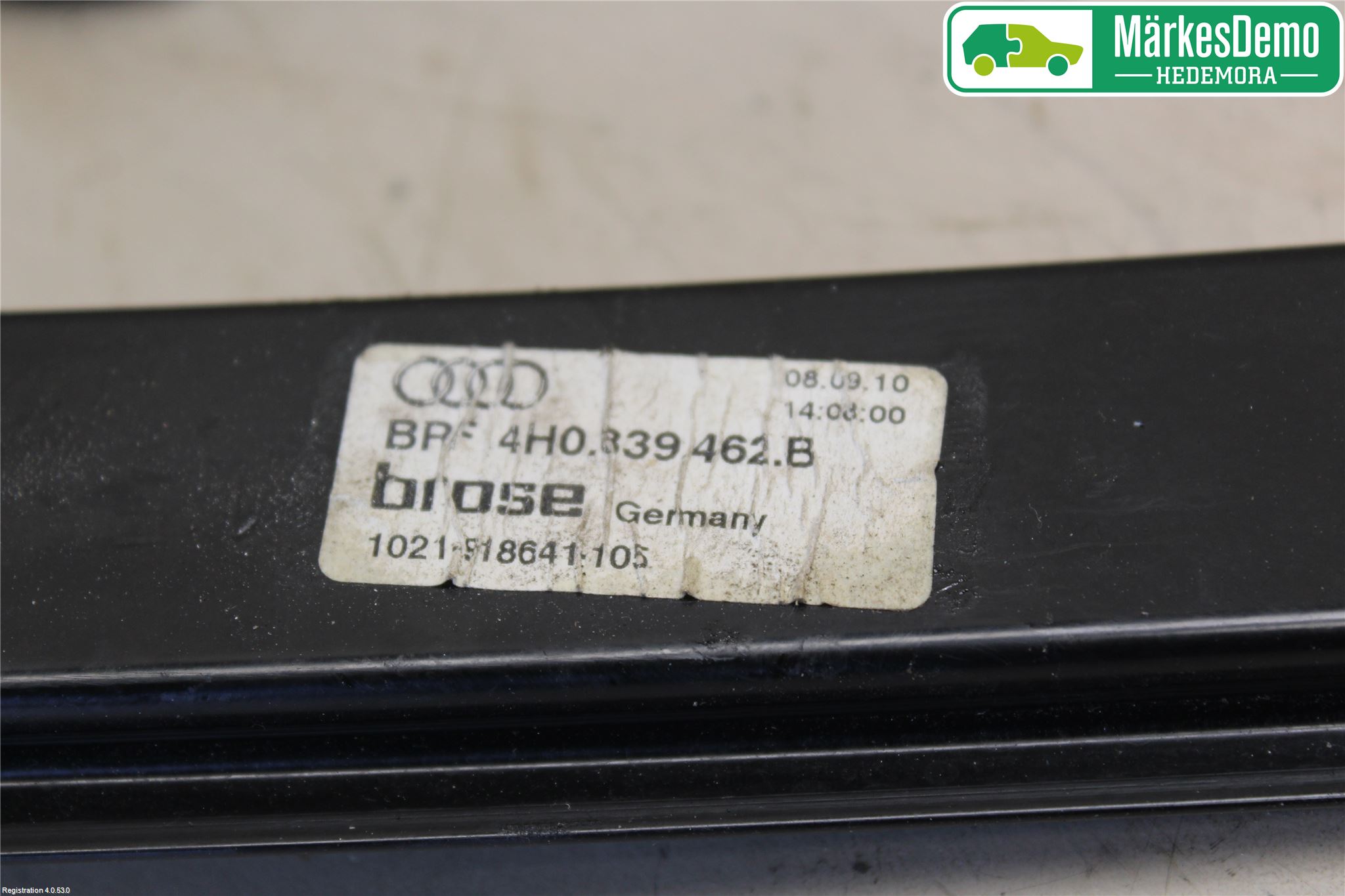 Audi A8/S8 4H 10-17 Fönsterhiss El Kompl