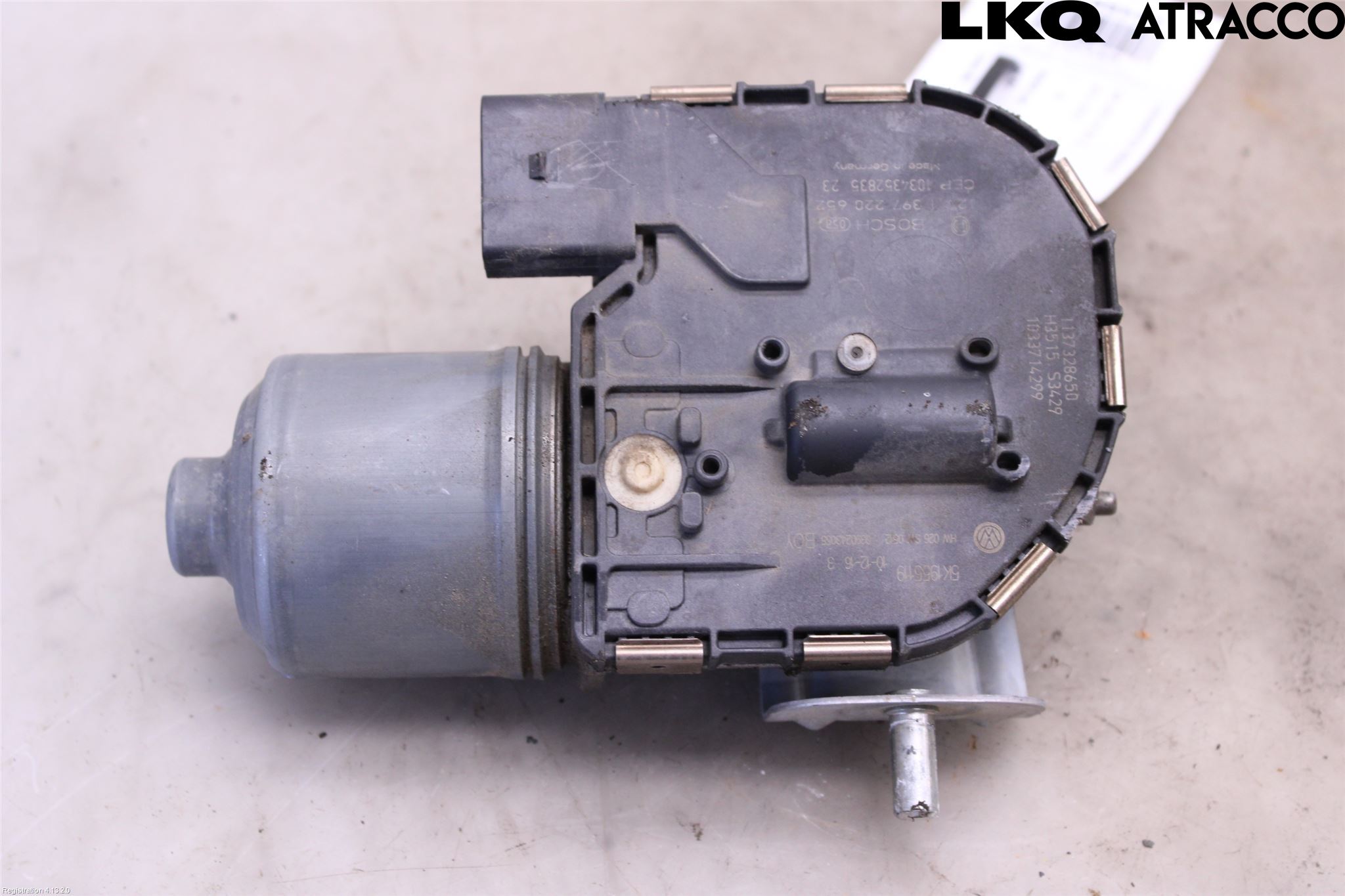 Volkswagen VW GOLF VI 09-13 Torkarmotor Vindruta