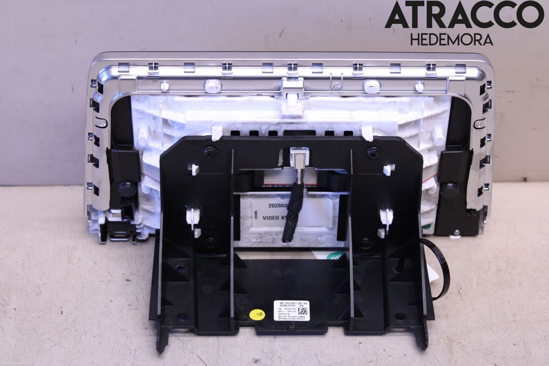 Citroen BERLINGO/E-BERLINGO 19- Cd Radio - Multimediapanel