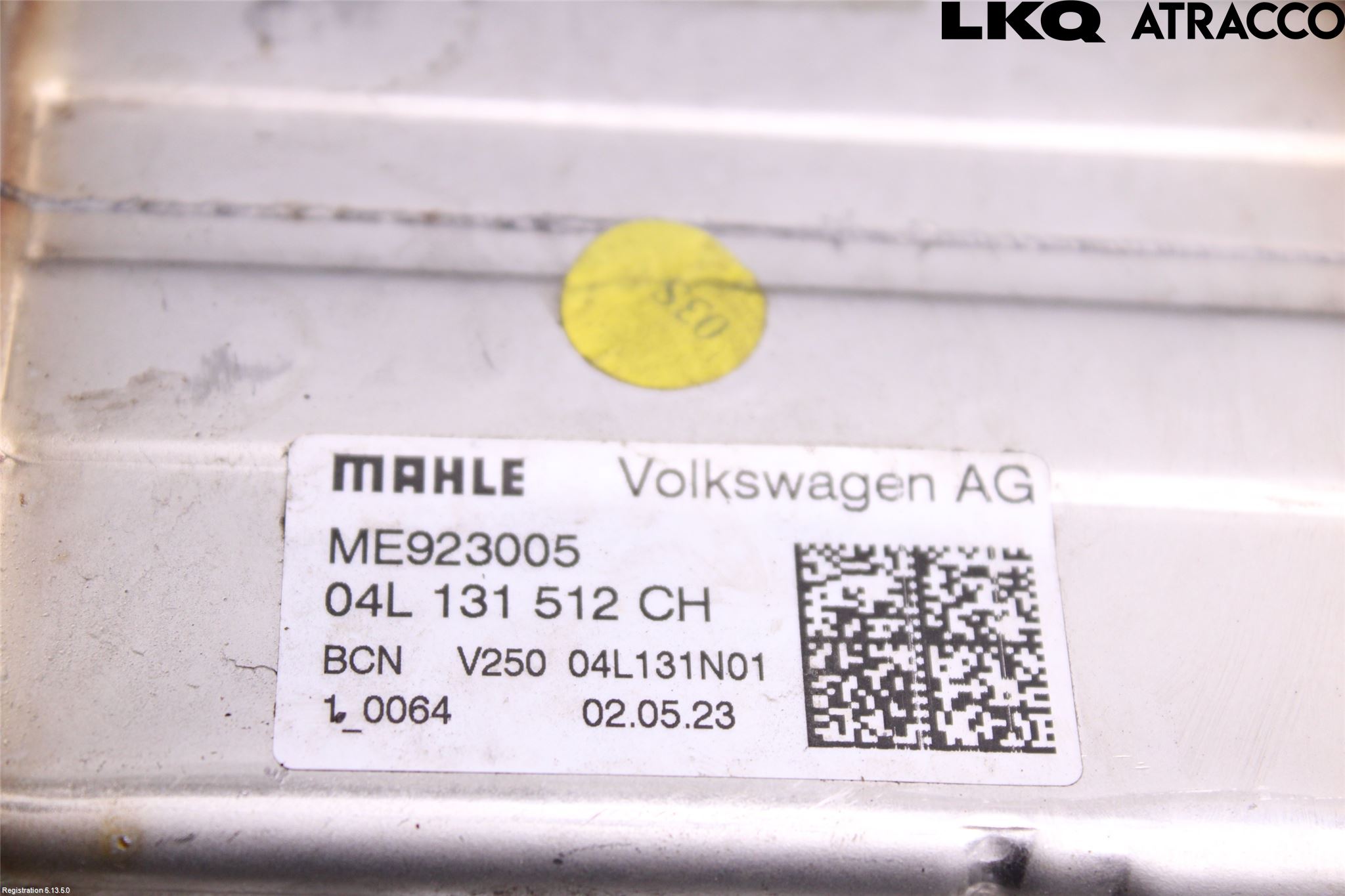 Volkswagen VW CRAFTER II / E-CRAFTER 17- Avgaskylare