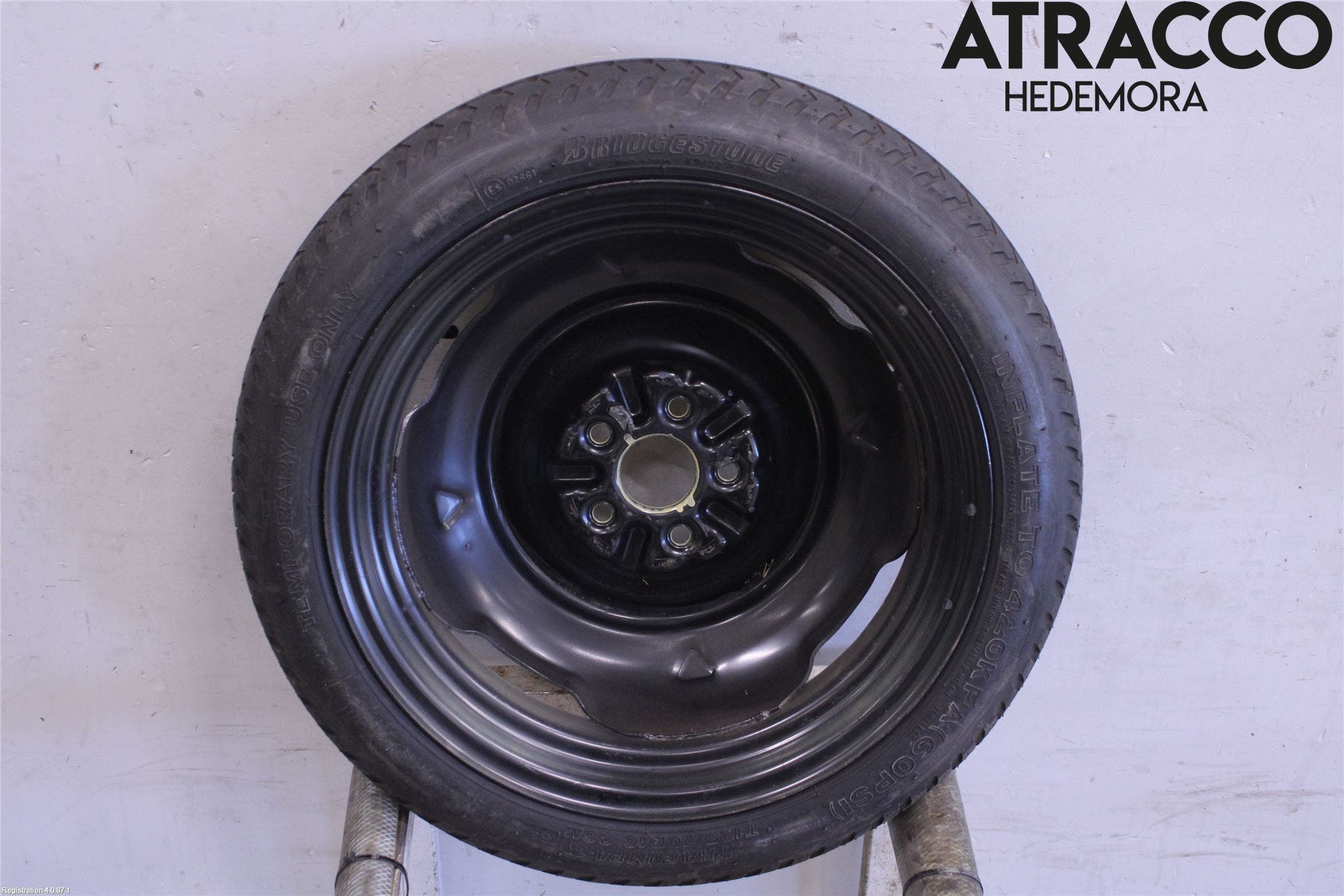 Toyota PRIUS NWH20 04-08 Hjul Reservhjul Minityp