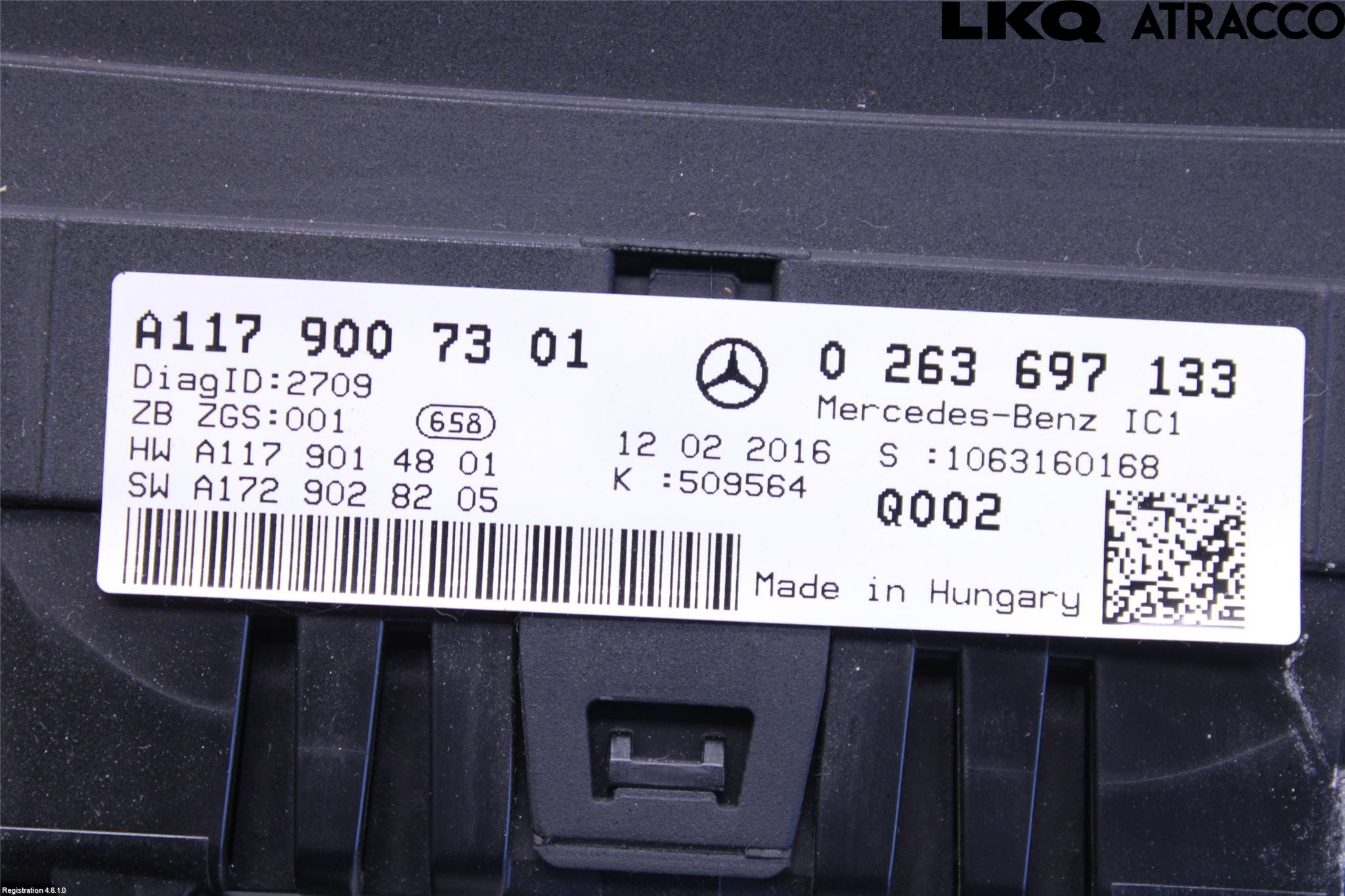Mercedes-Benz MB CLA-KLASS (C117/X117) 13-19 Instrument Komb