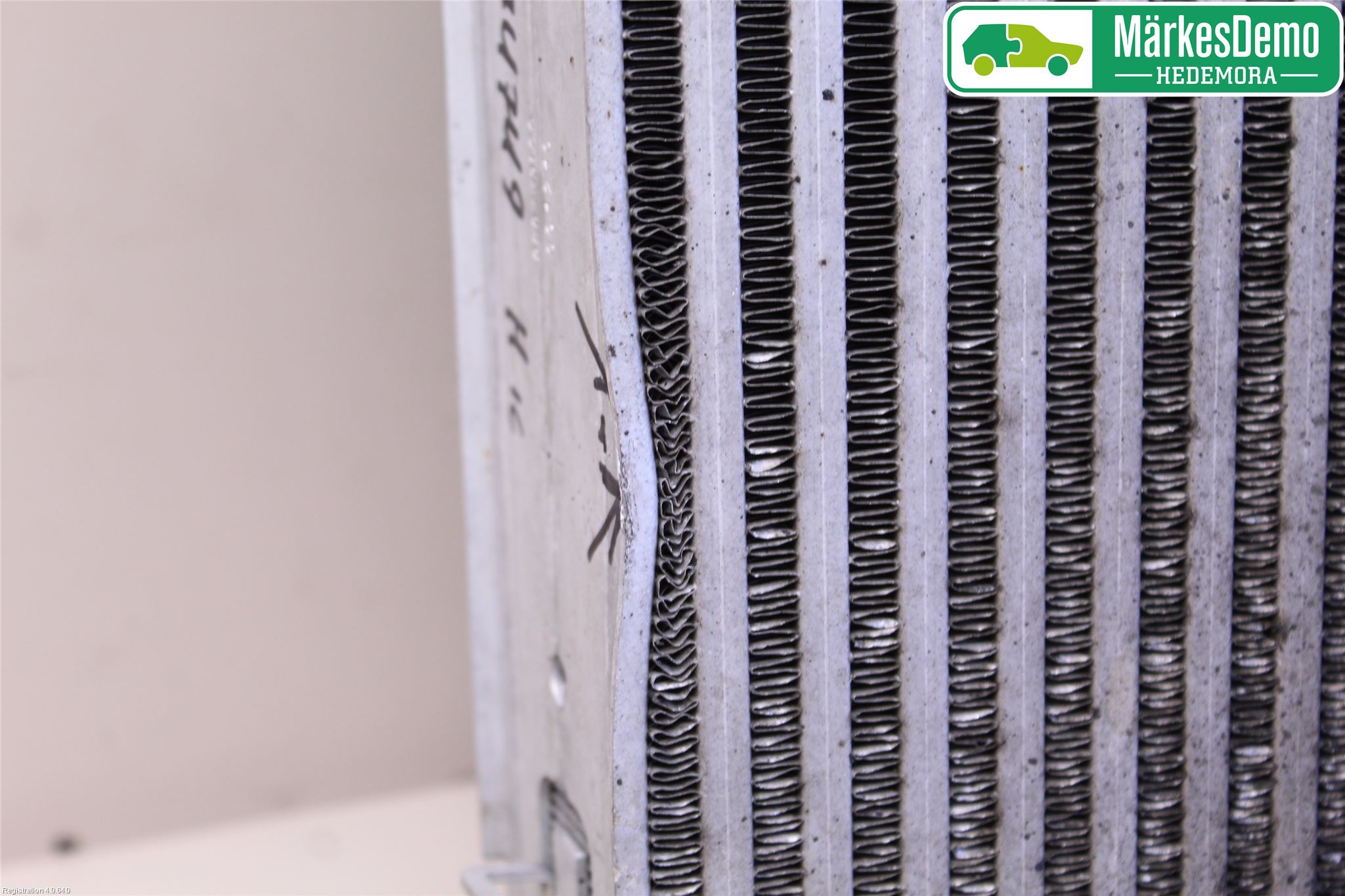 Porsche PANAMERA 09- Laddluft-Intercooler Kyl