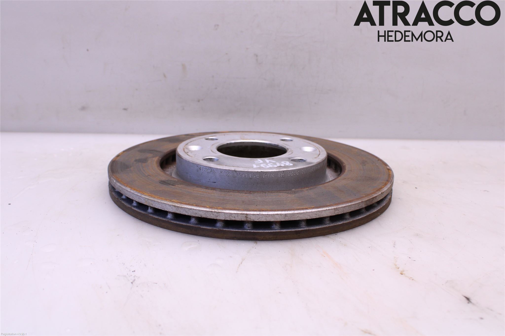 Citroen C3 10-17 Bromsskiva Fram