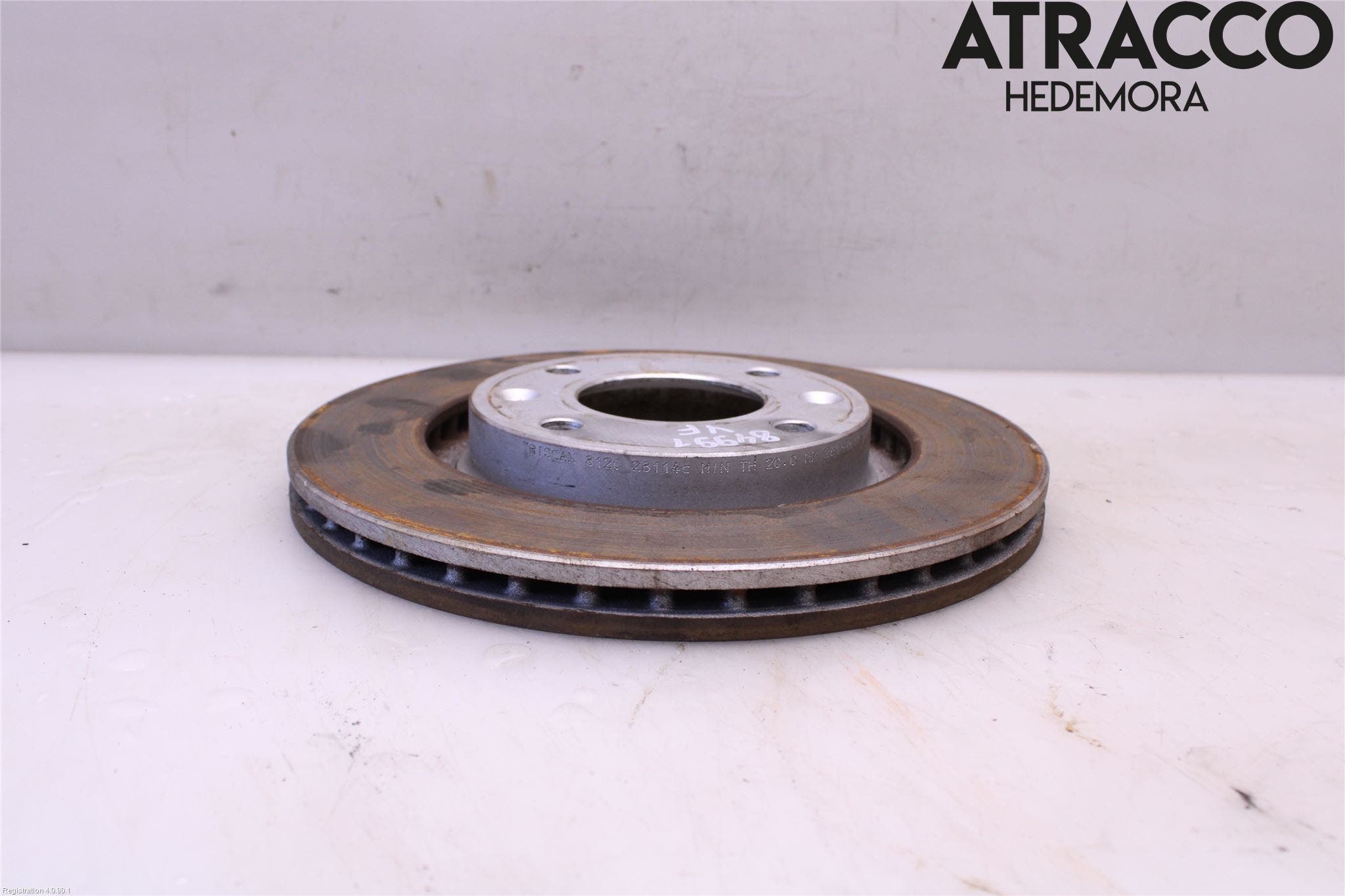 Citroen C3 10-17 Bromsskiva Fram