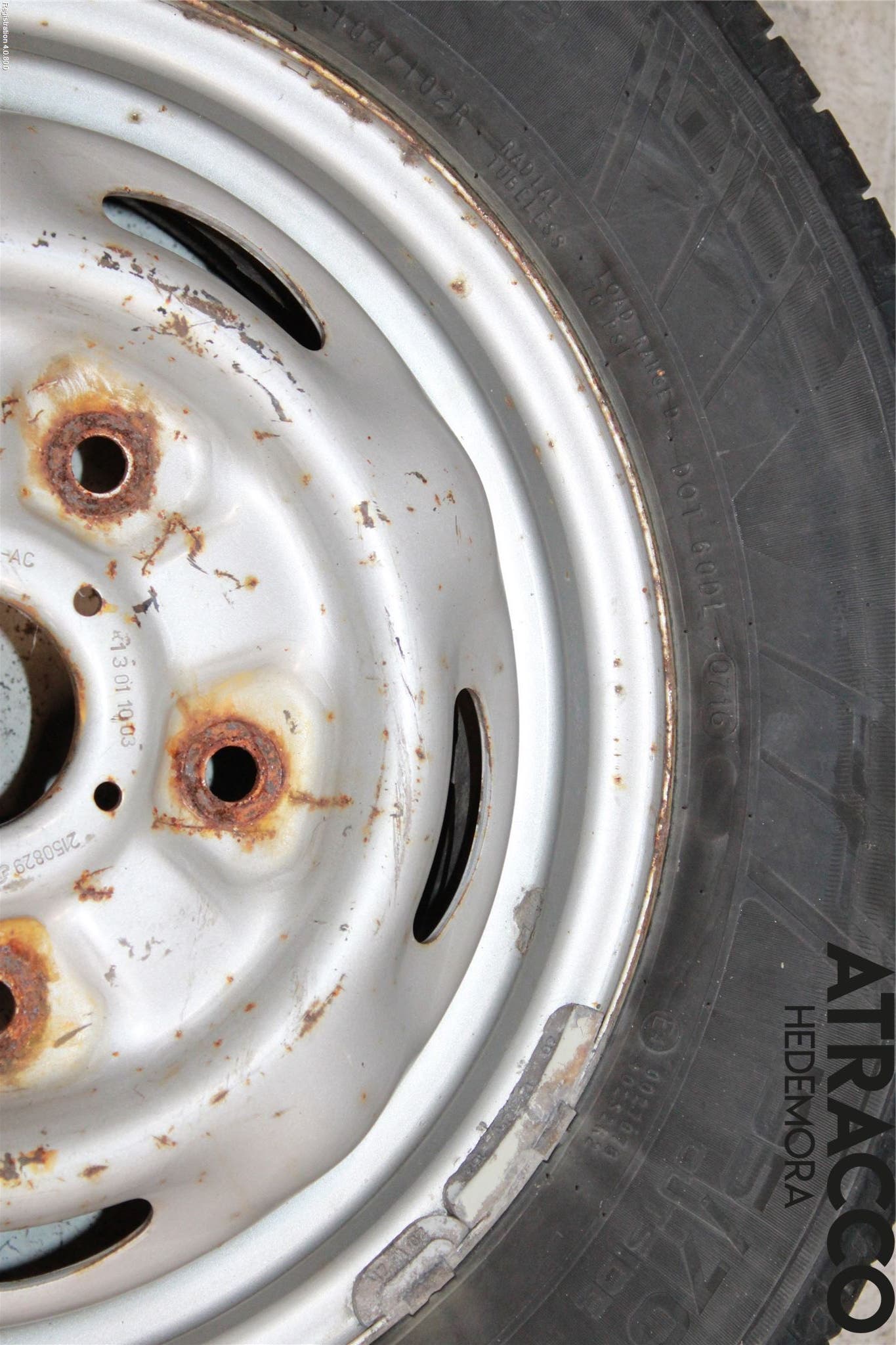 Ford TRANSIT    00-06 Sommardäck Plåtfälg 4St