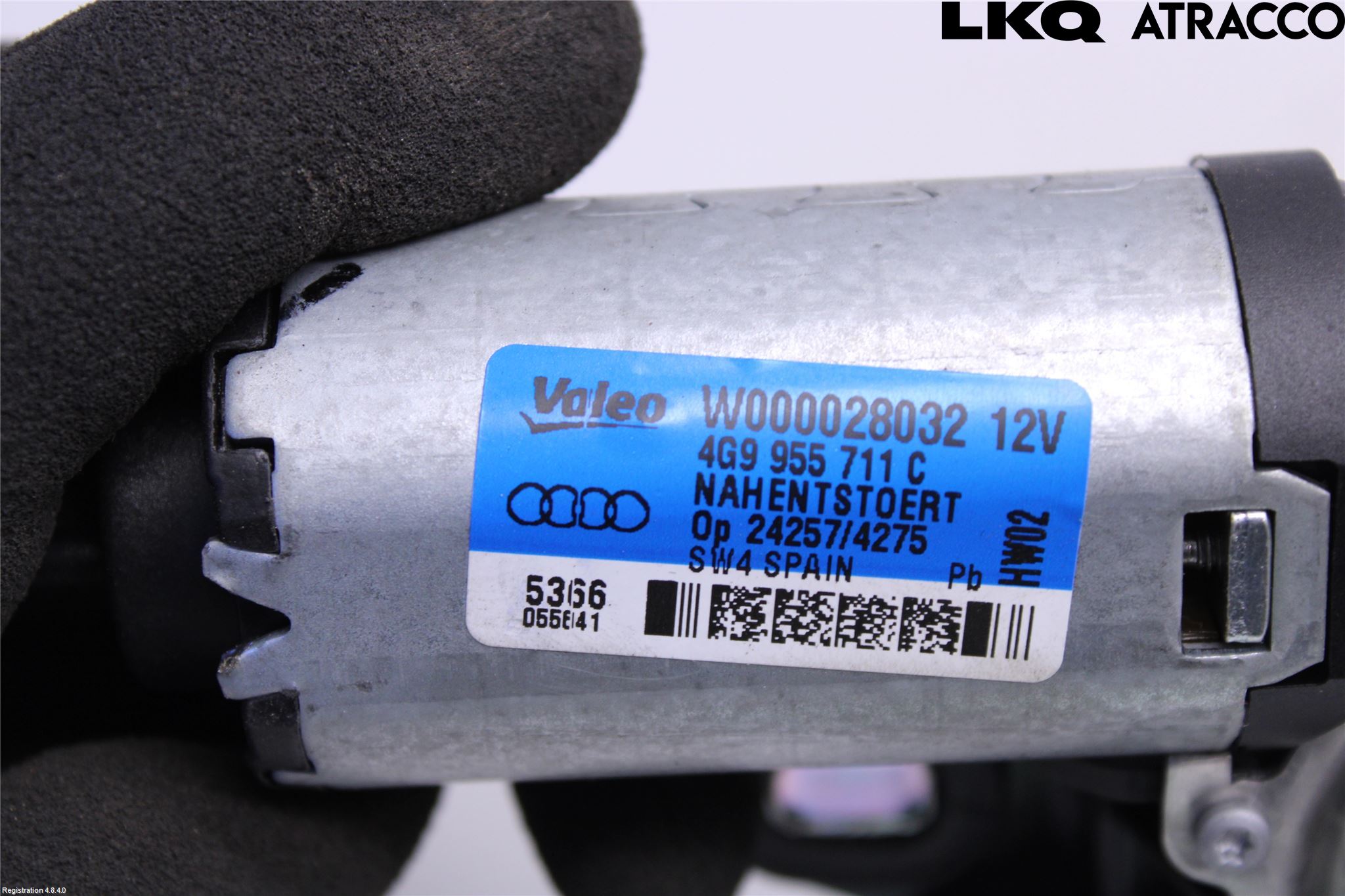 Audi Q3 8U 12-18 Torkarmotor Baklucka
