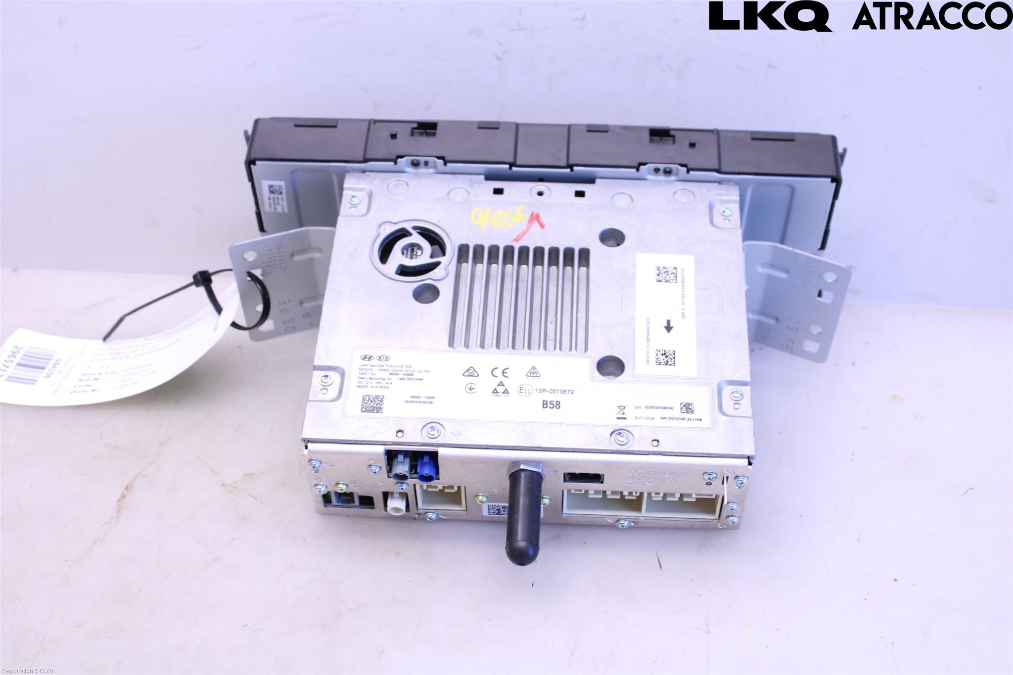 Kia NIRO (DE) 17-22 Cd Radio - Multimediapanel