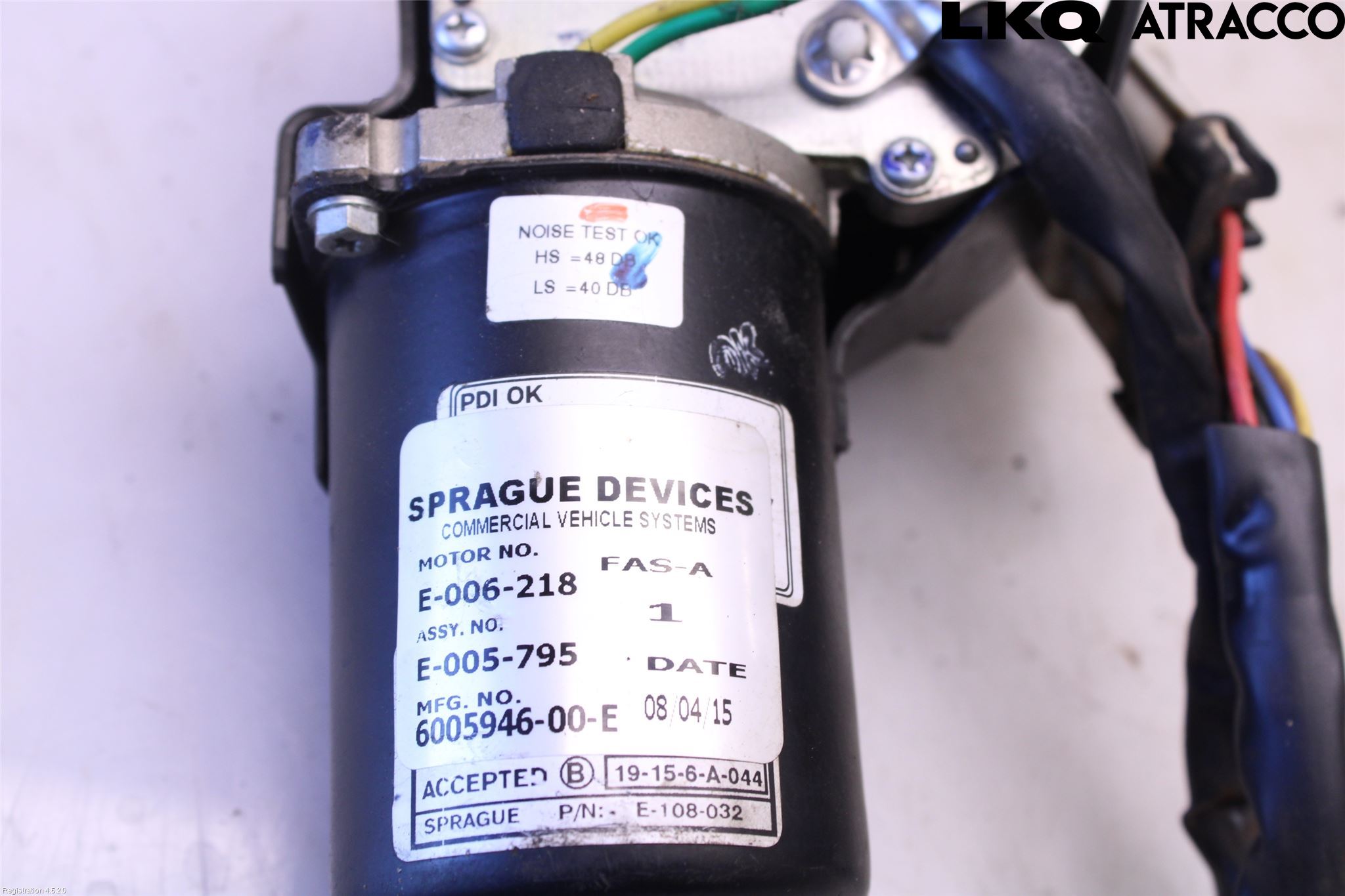 Tesla MODEL S 13- Torkarmotor Vindruta