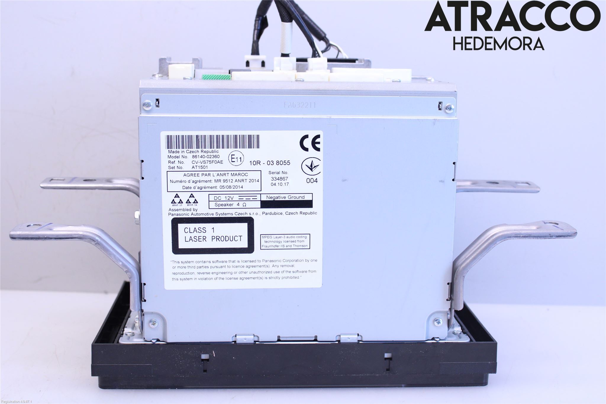 Toyota AURIS 13-19 Cd Radio - Multimediapanel