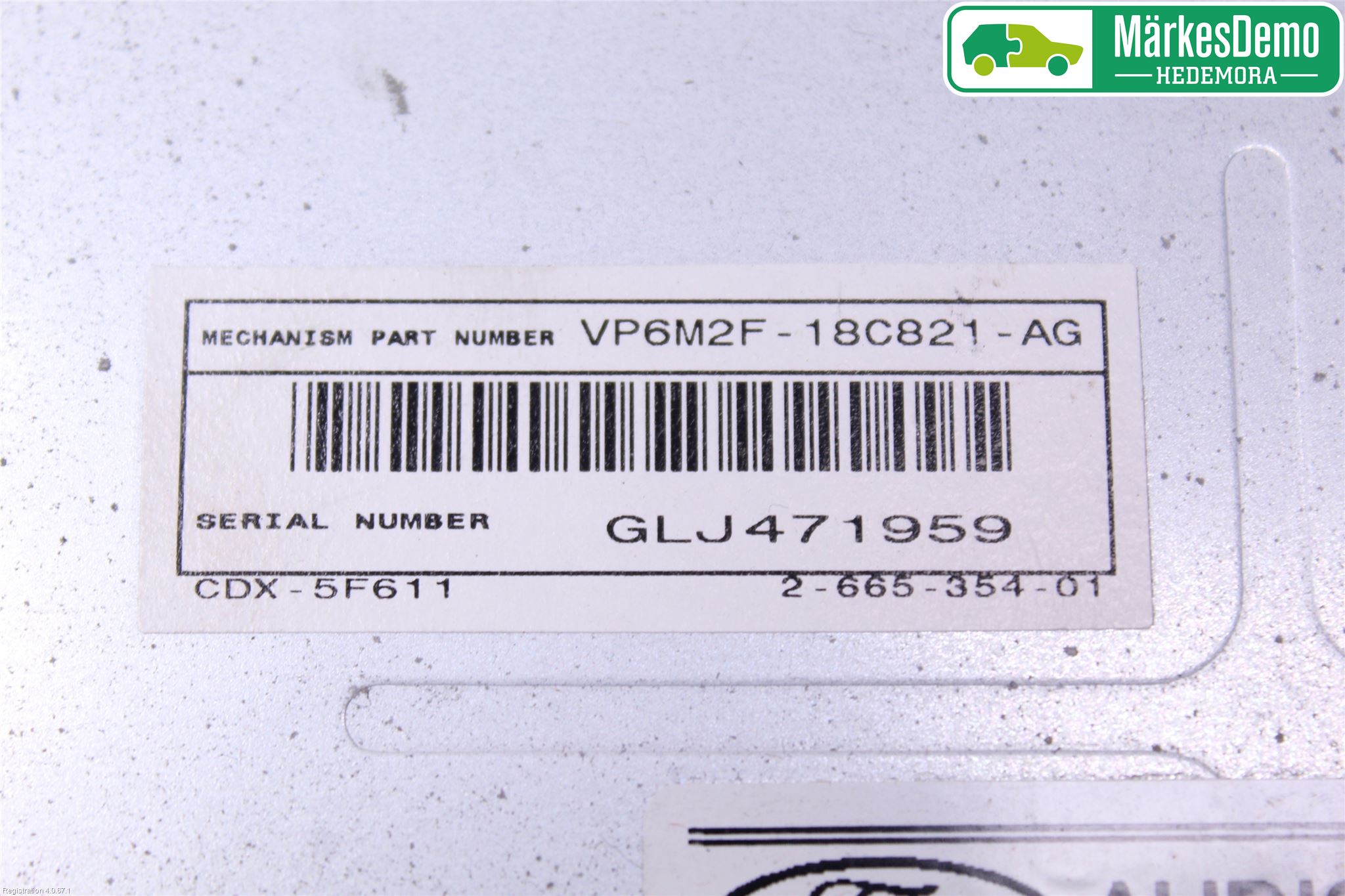 Ford FOCUS 08-11 Cd Radio - Multimediapanel