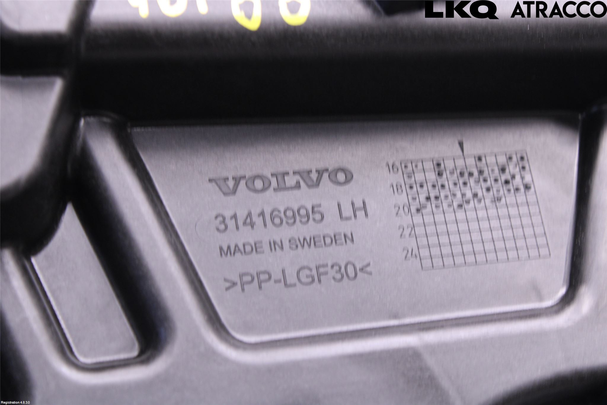 Volvo XC60 18- Fönsterhiss El Kompl