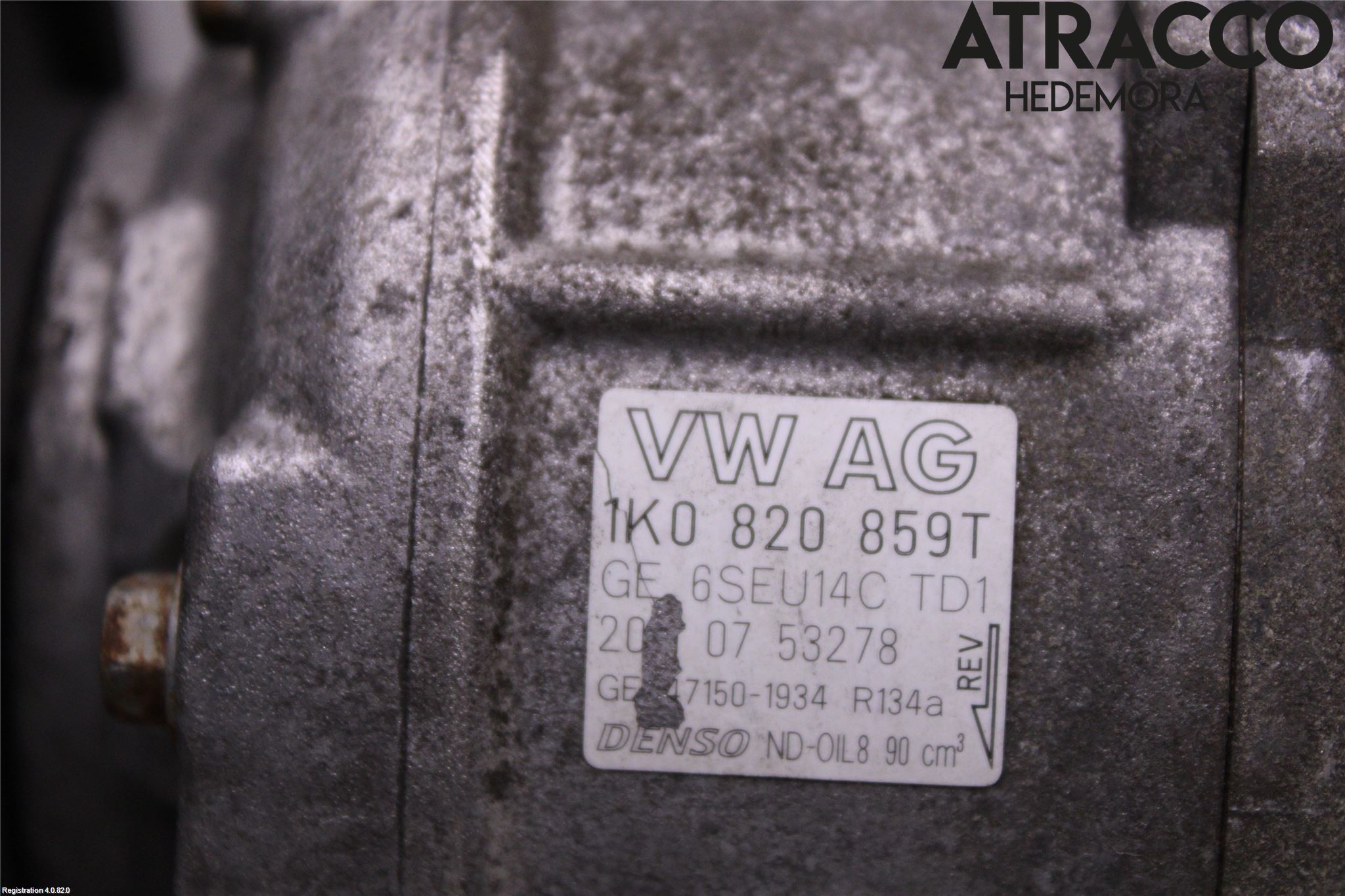 Volkswagen VW PASSAT 11-14 Ac Kompressor