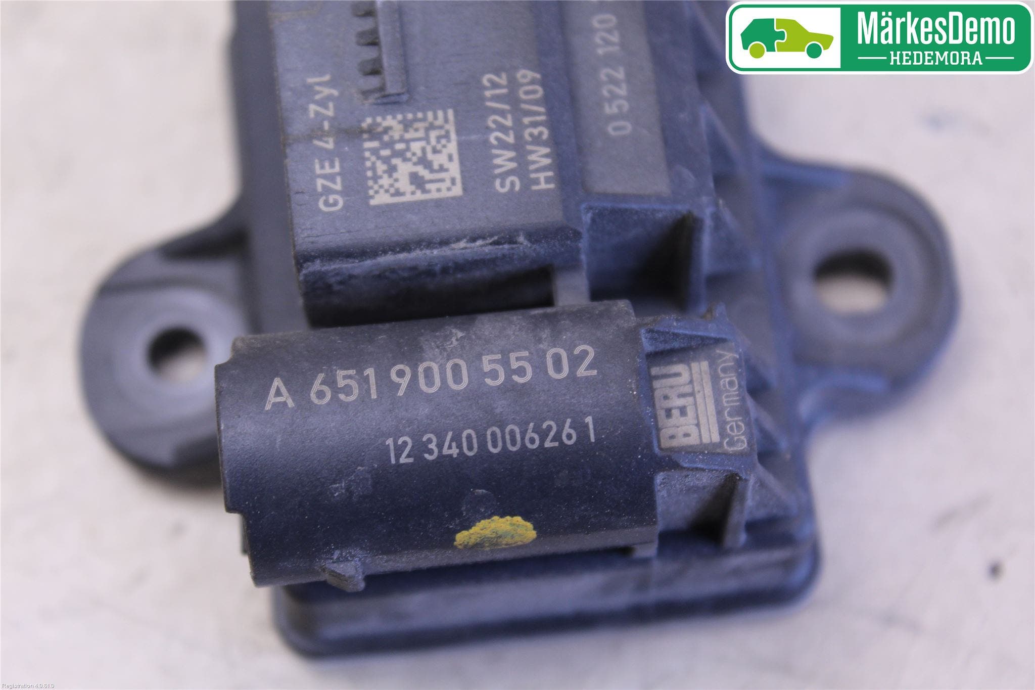 Mercedes-Benz MB A-KLASS (W176) 13-18 Relä Glödning Diesel