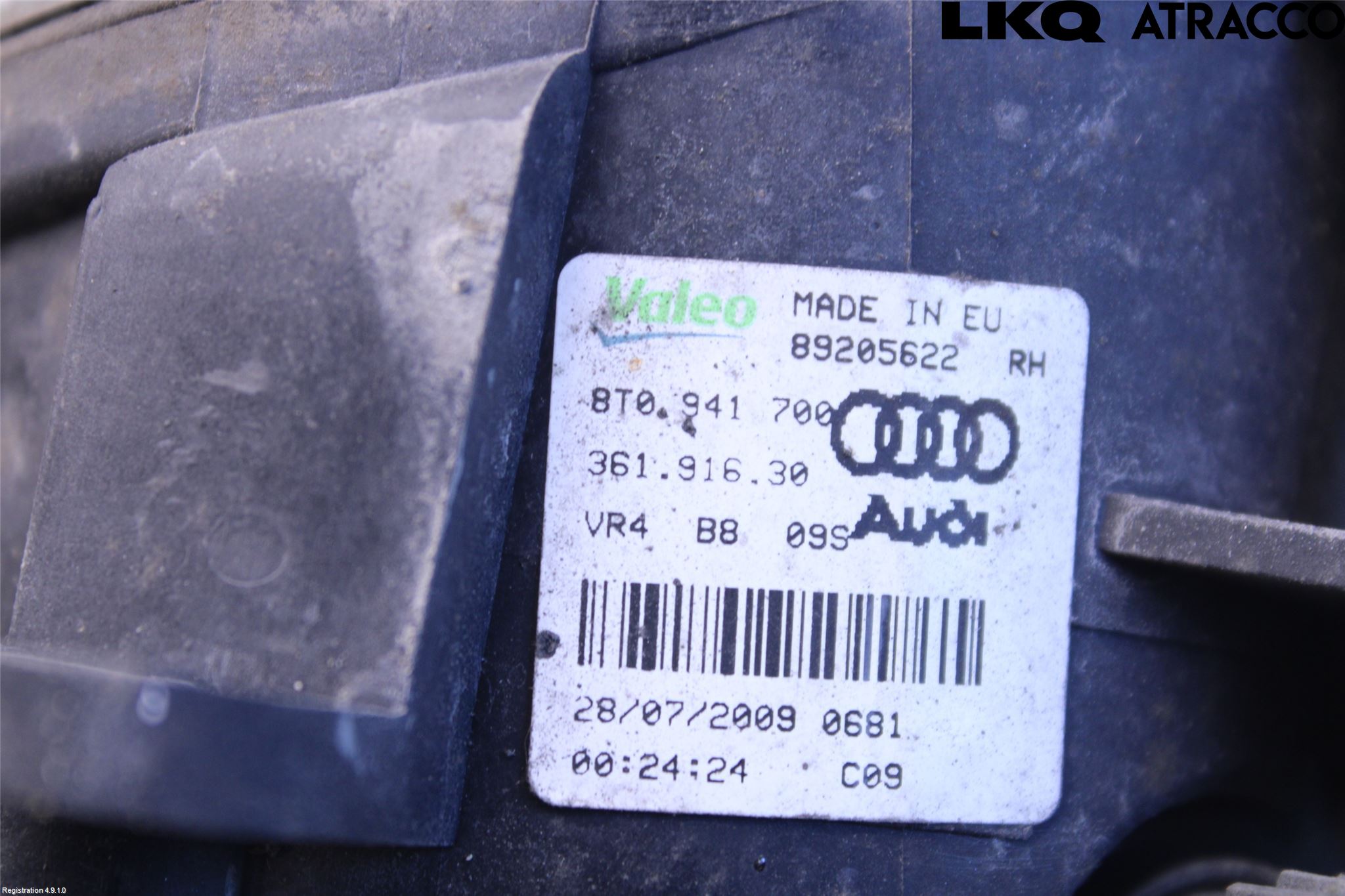 Audi A5 07-16 Dimljus-Varselljus Fram