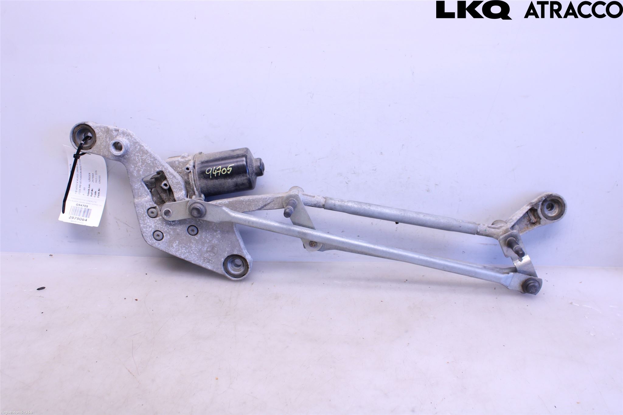 Mercedes-Benz MB VITO/V-KLASS (W640,W447,W448) 14- Torkarmotor Vindruta