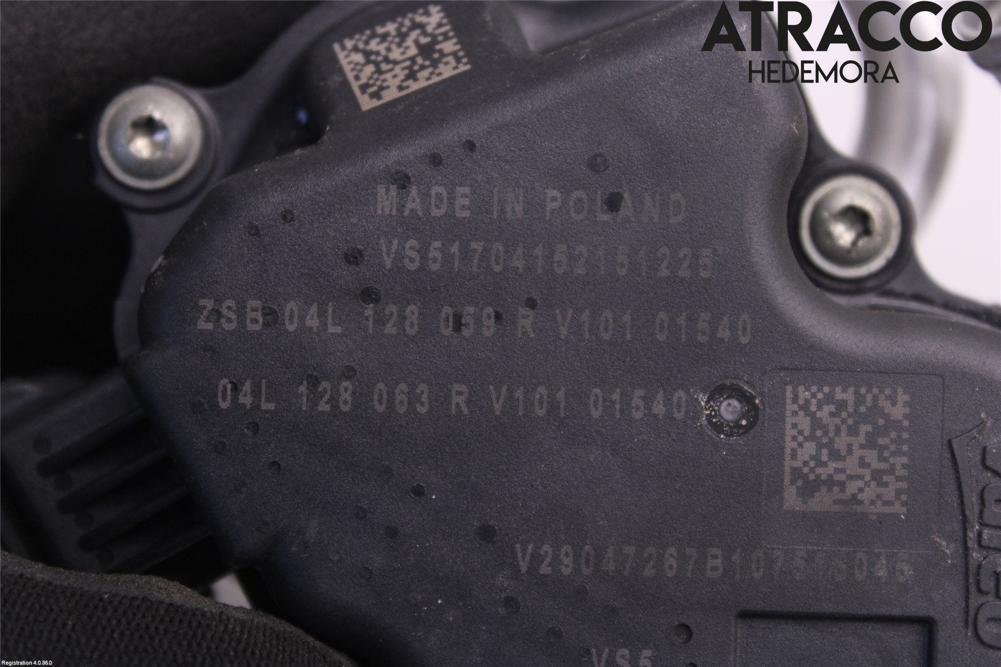 Volkswagen VW PASSAT 15-19 Injspjällhus