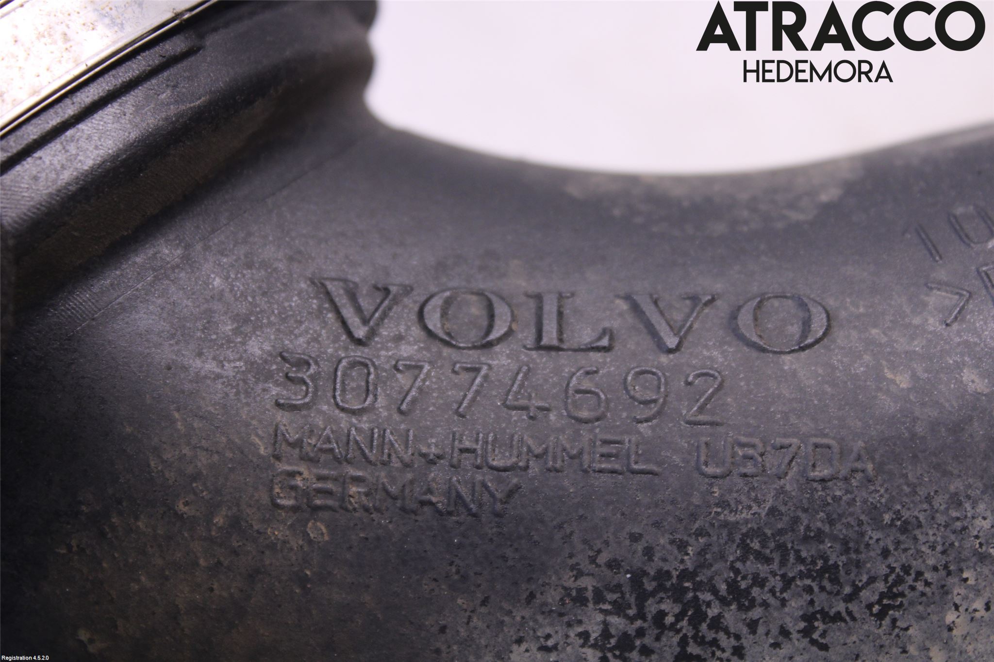 Volvo XC70 08-13 Injgummibälg-Slang