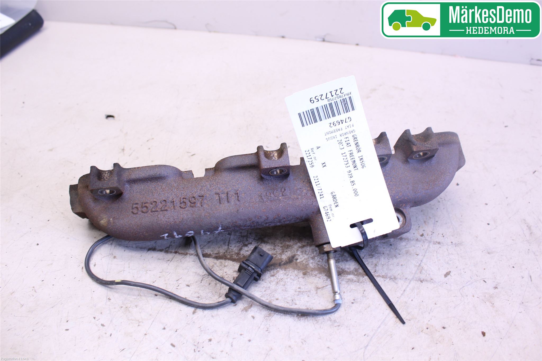 Fiat FREEMONT Grenrör Insug