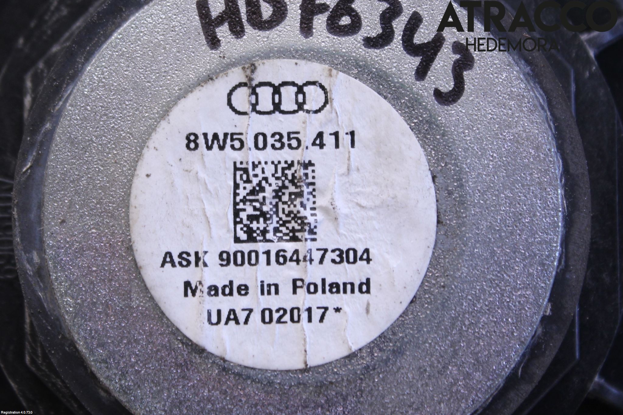 Audi A5 17- Högtalare