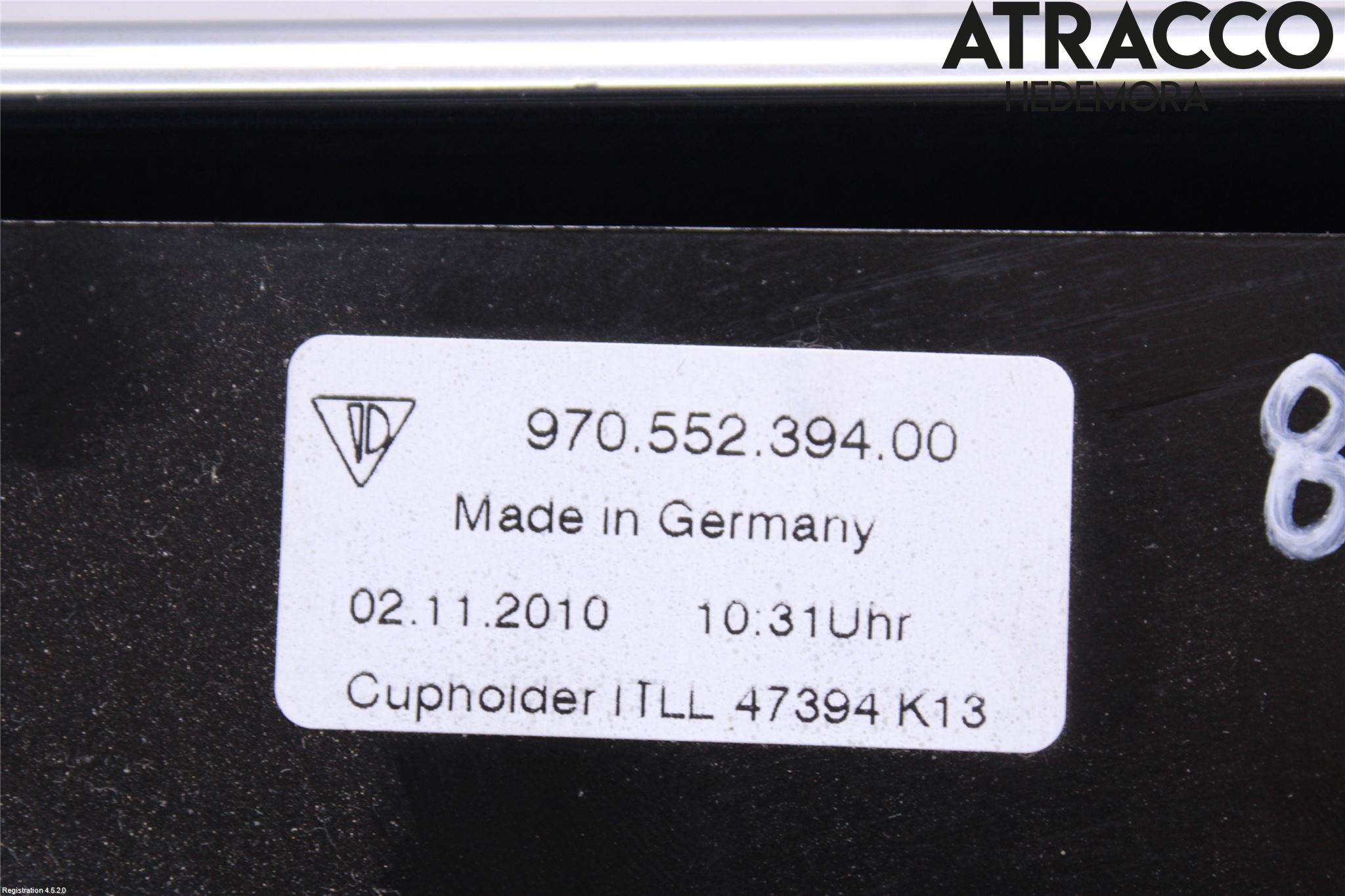 Porsche PANAMERA 09- Mugghållare