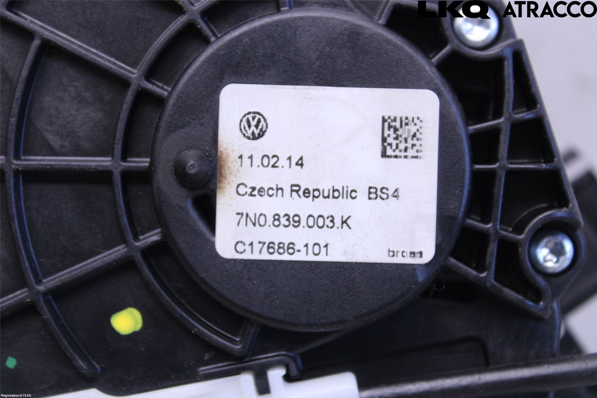 Volkswagen VW SHARAN 11- Låskista-Dörrlås
