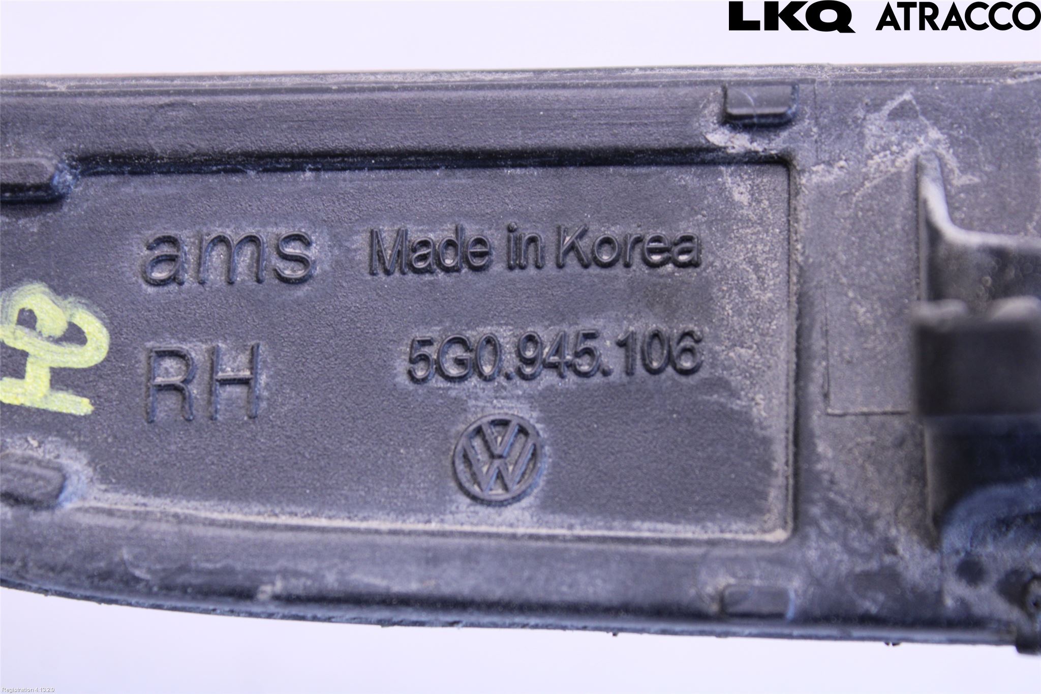 Volkswagen VW GOLF / E-GOLF VII 13-20 Dimljus/Reflex Bak