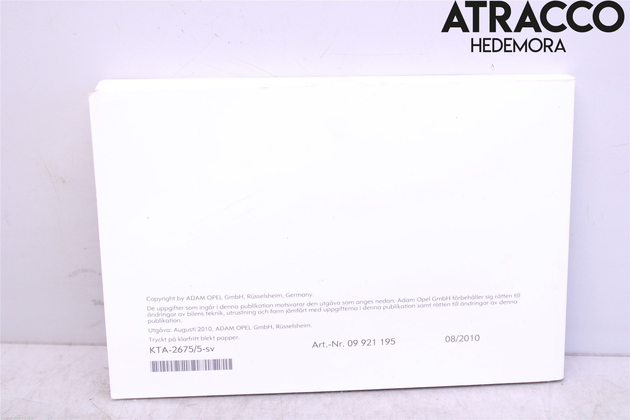 Opel INSIGNIA 09-16 Instruktionsbok