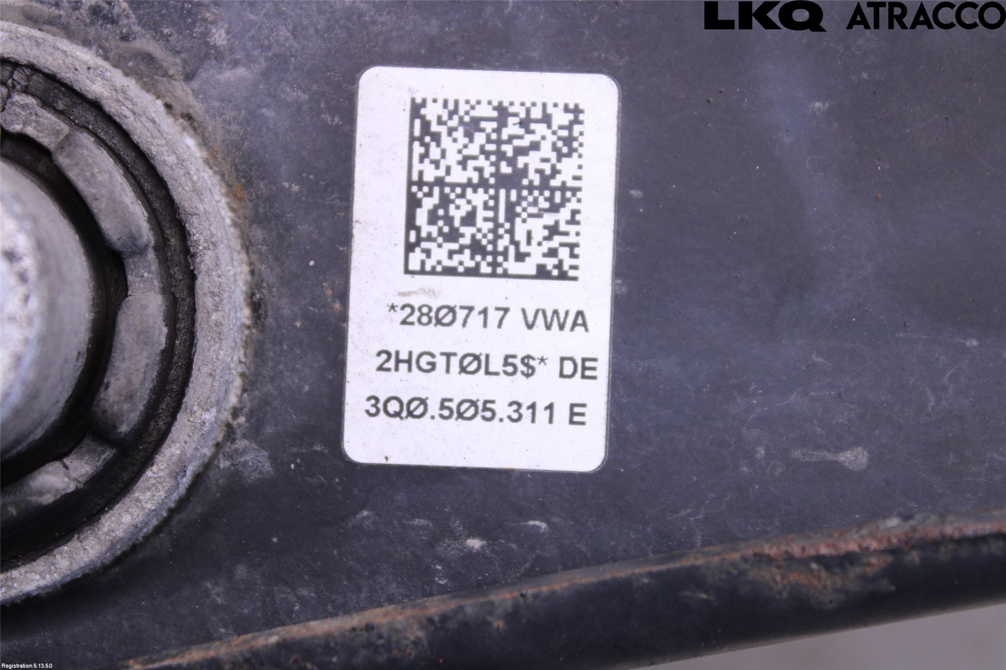 Volkswagen VW TIGUAN 16-24 Bärarm Bak Vänster