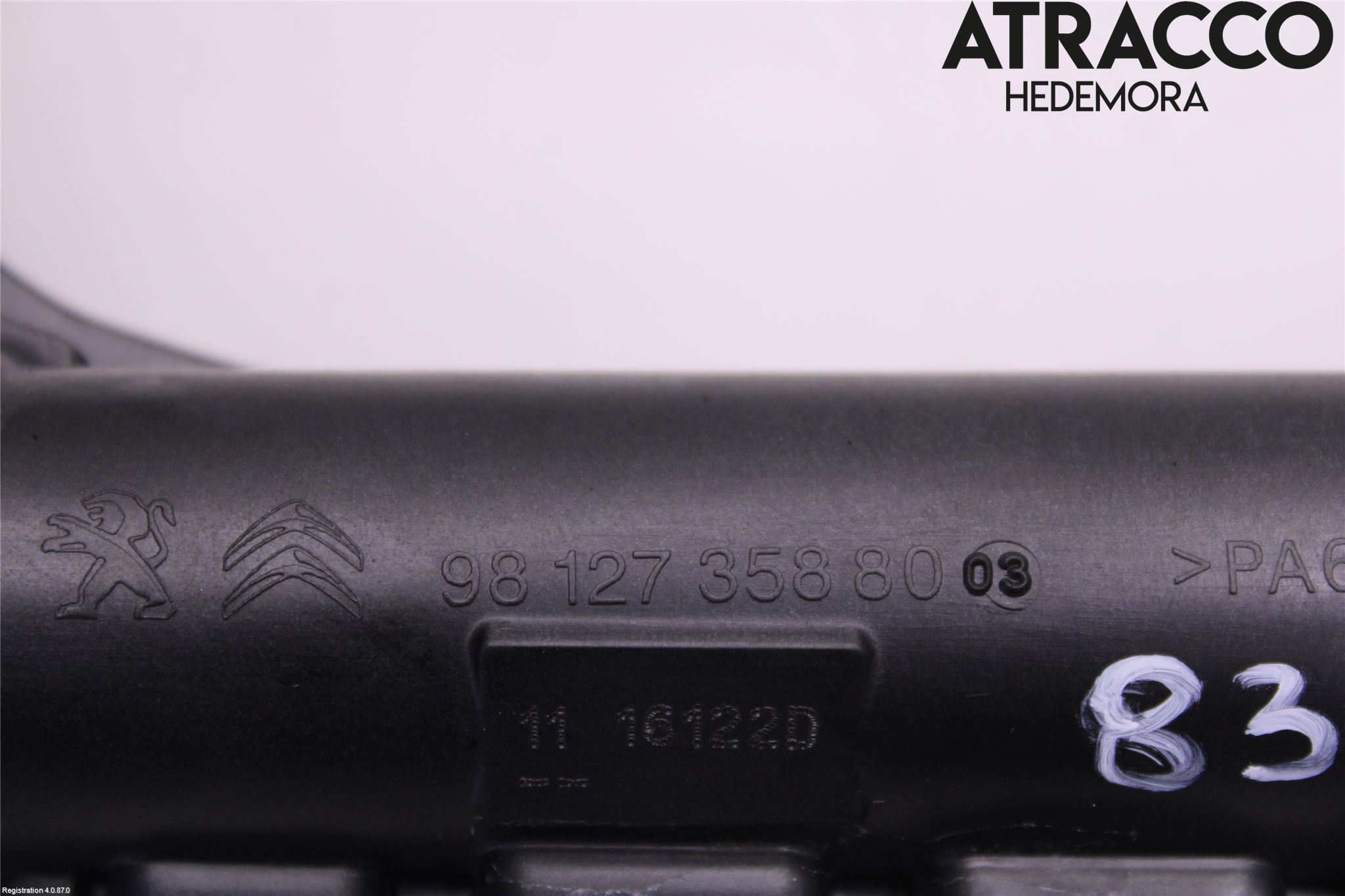 Peugeot 2008/E-2008 20- Laddluft-Intercoolerrör