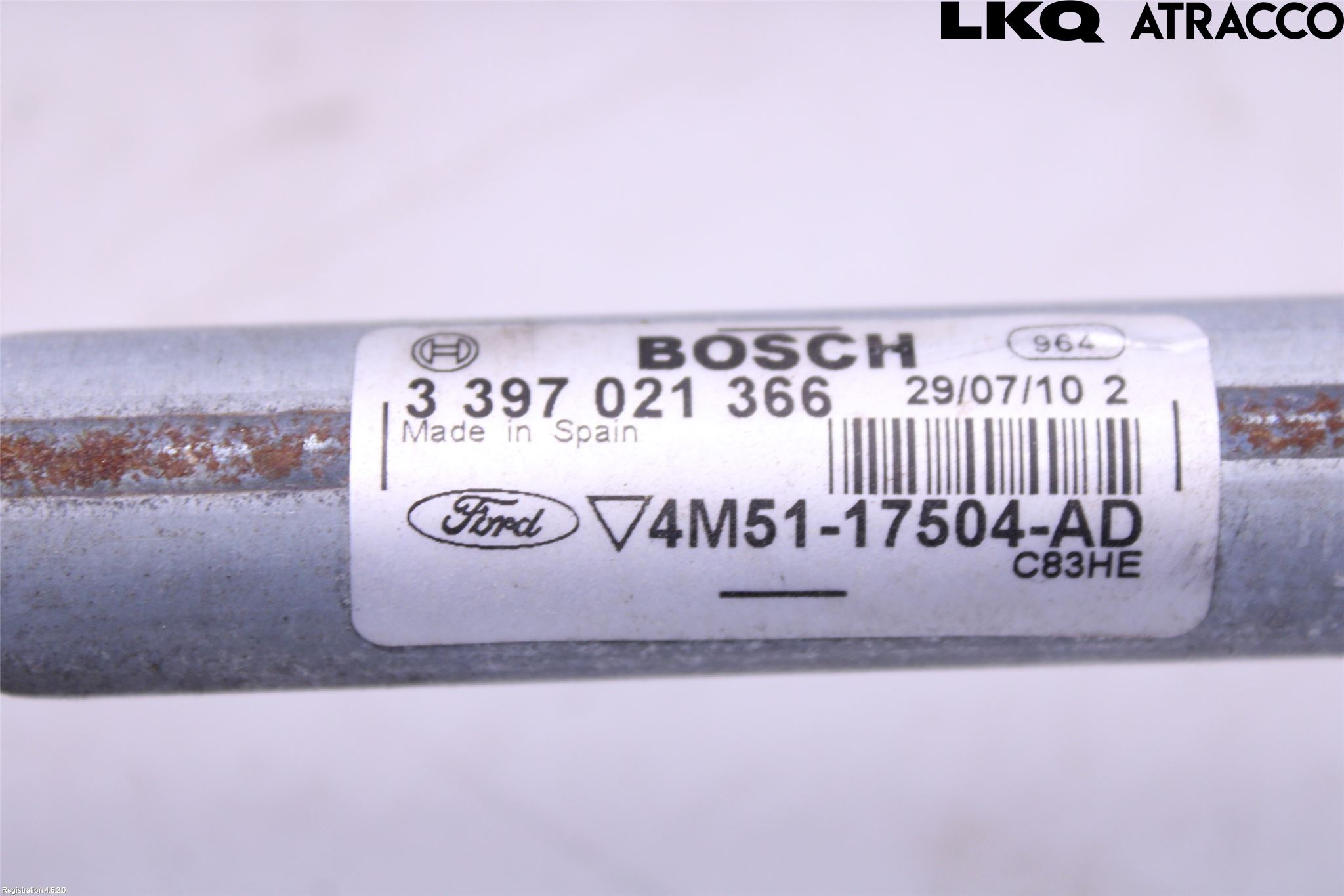 Ford FOCUS 08-11 Torkarmekanism Vindruta