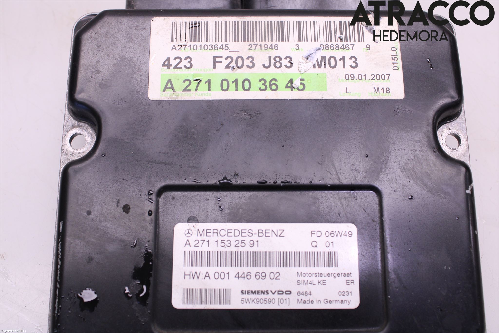 Mercedes-Benz MB C (203) 00-07 Styrenhet Insprut Bensin
