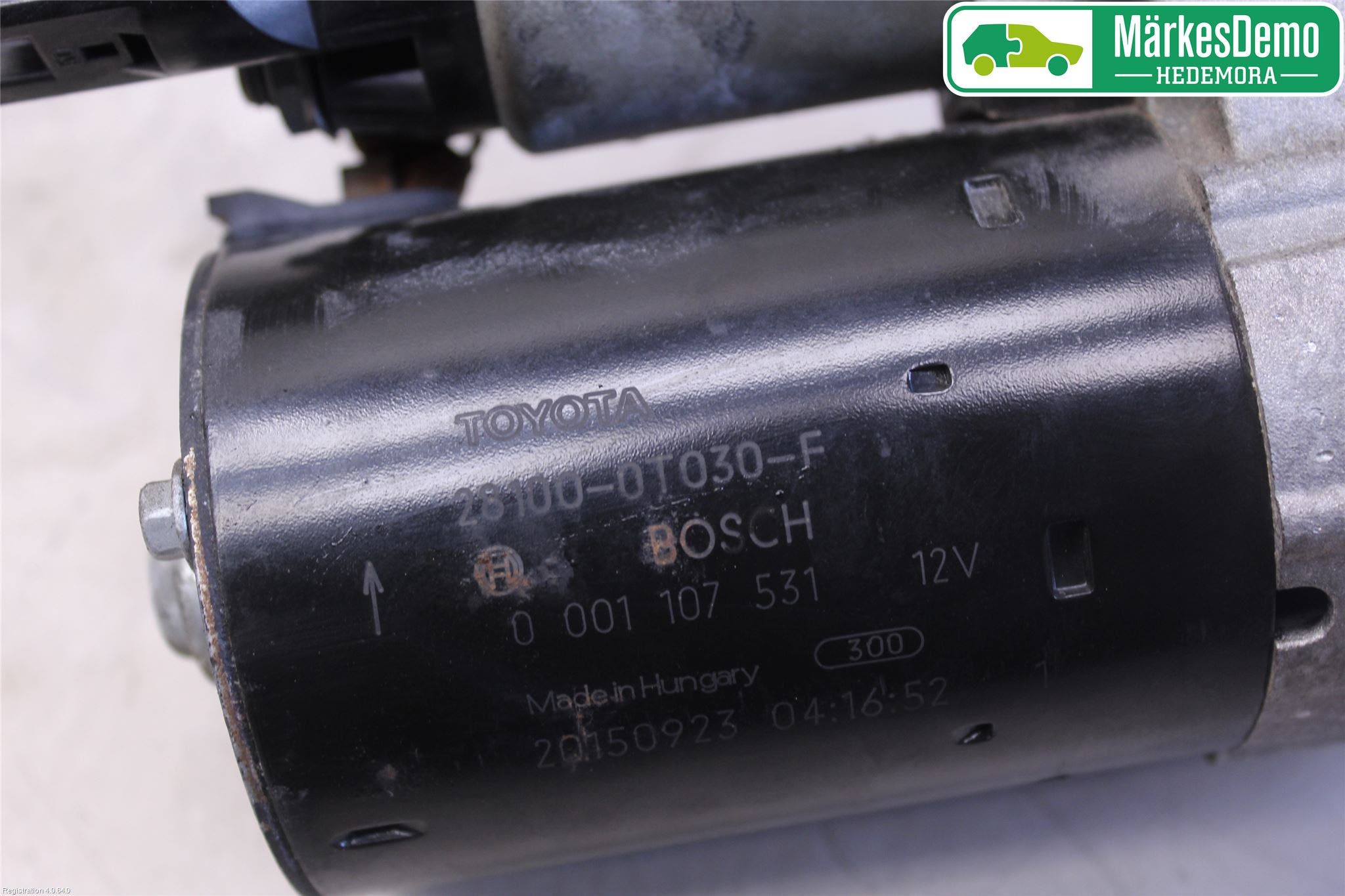 Toyota AURIS 13-19 Startmotor