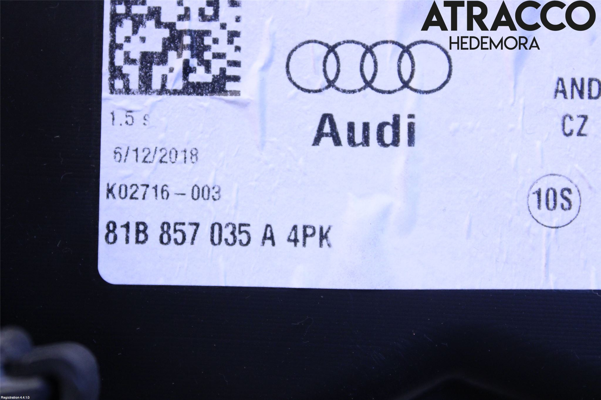 Audi Q2/SQ2 17- Handskfack