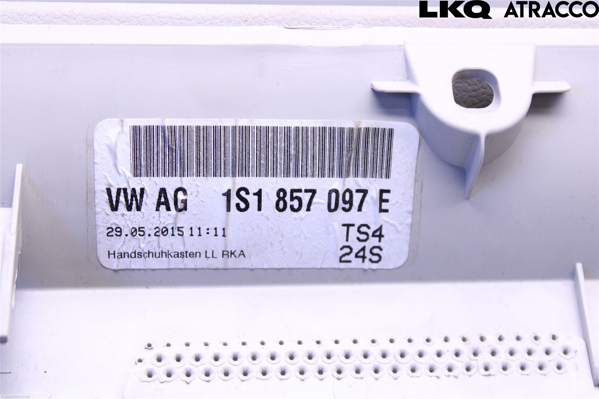 Volkswagen VW UP! / E-UP! Handskfack